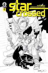 Dark Horse Comics Comic Books Star-Crossed #1 (CVR B) (B&W) (Corrado Mastantuono) 76156801222400121 PRH-76156801222400121