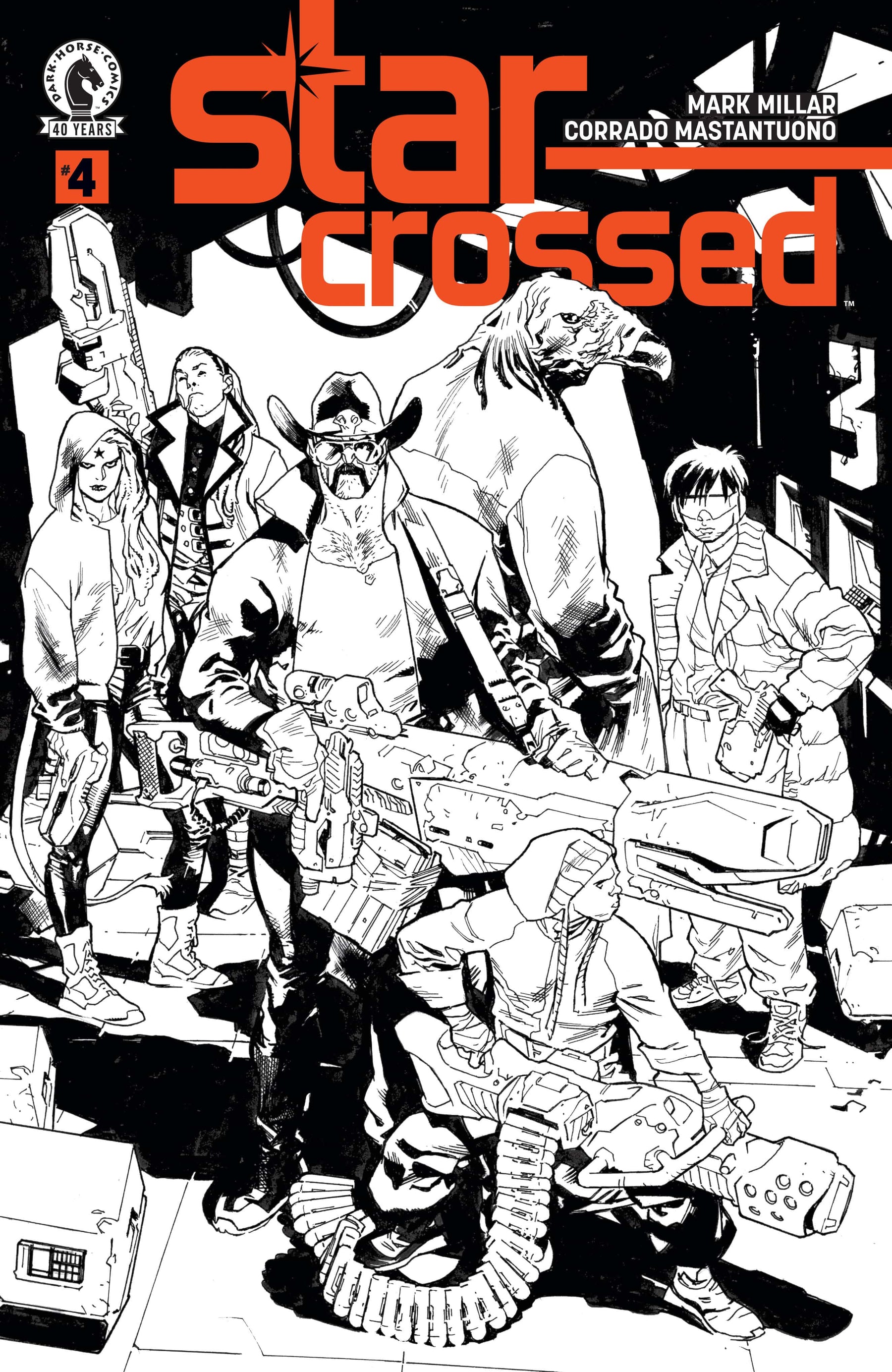 Star-Crossed #4 (CVR B) (B&W) (Stuart Immonen) (Release Date: 12/09/2026)