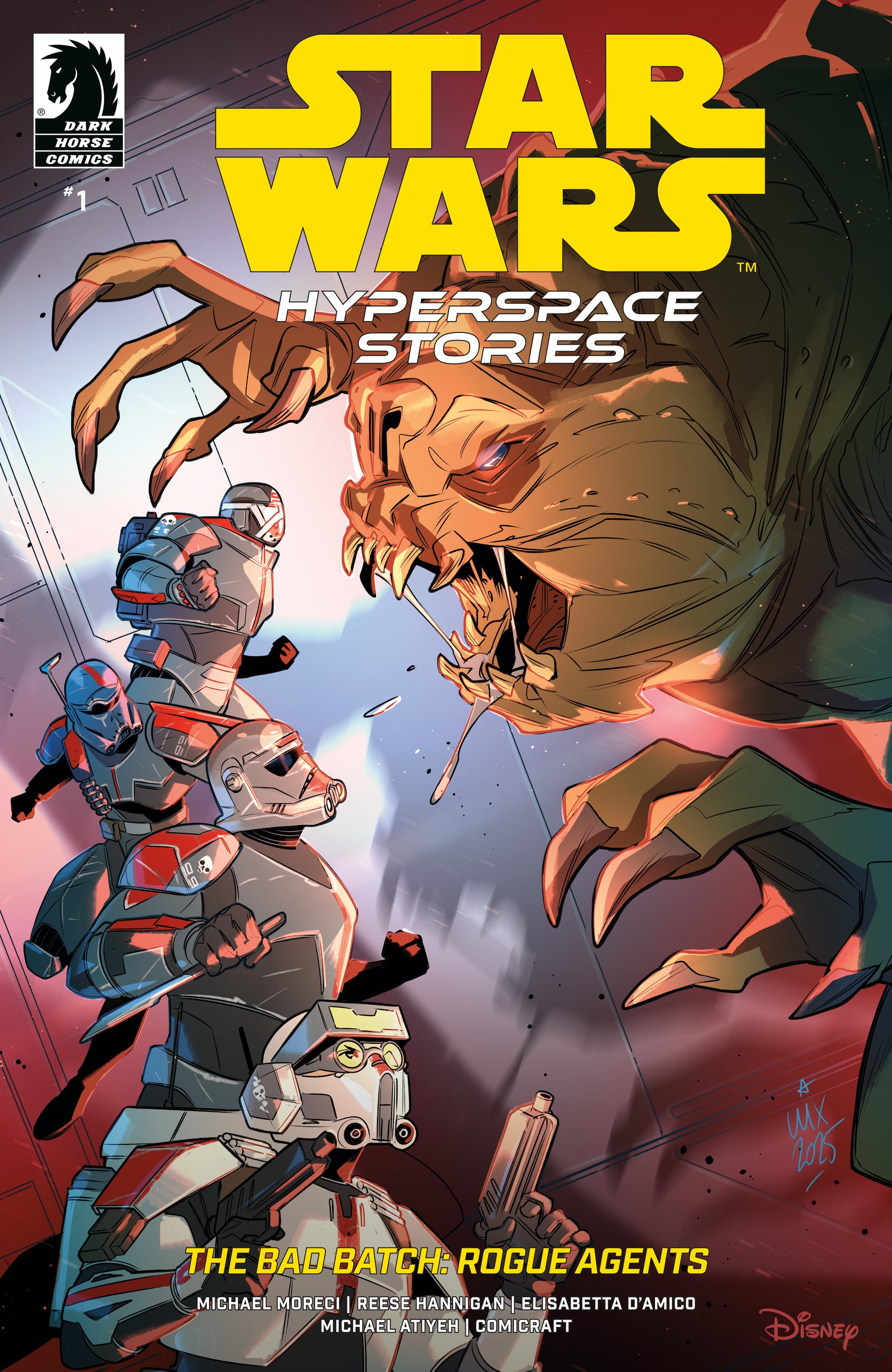 Star Wars: Hyperspace Stories: The Bad Batch--Rogue Agents #1 (CVR A) (Valeria Favoccia)