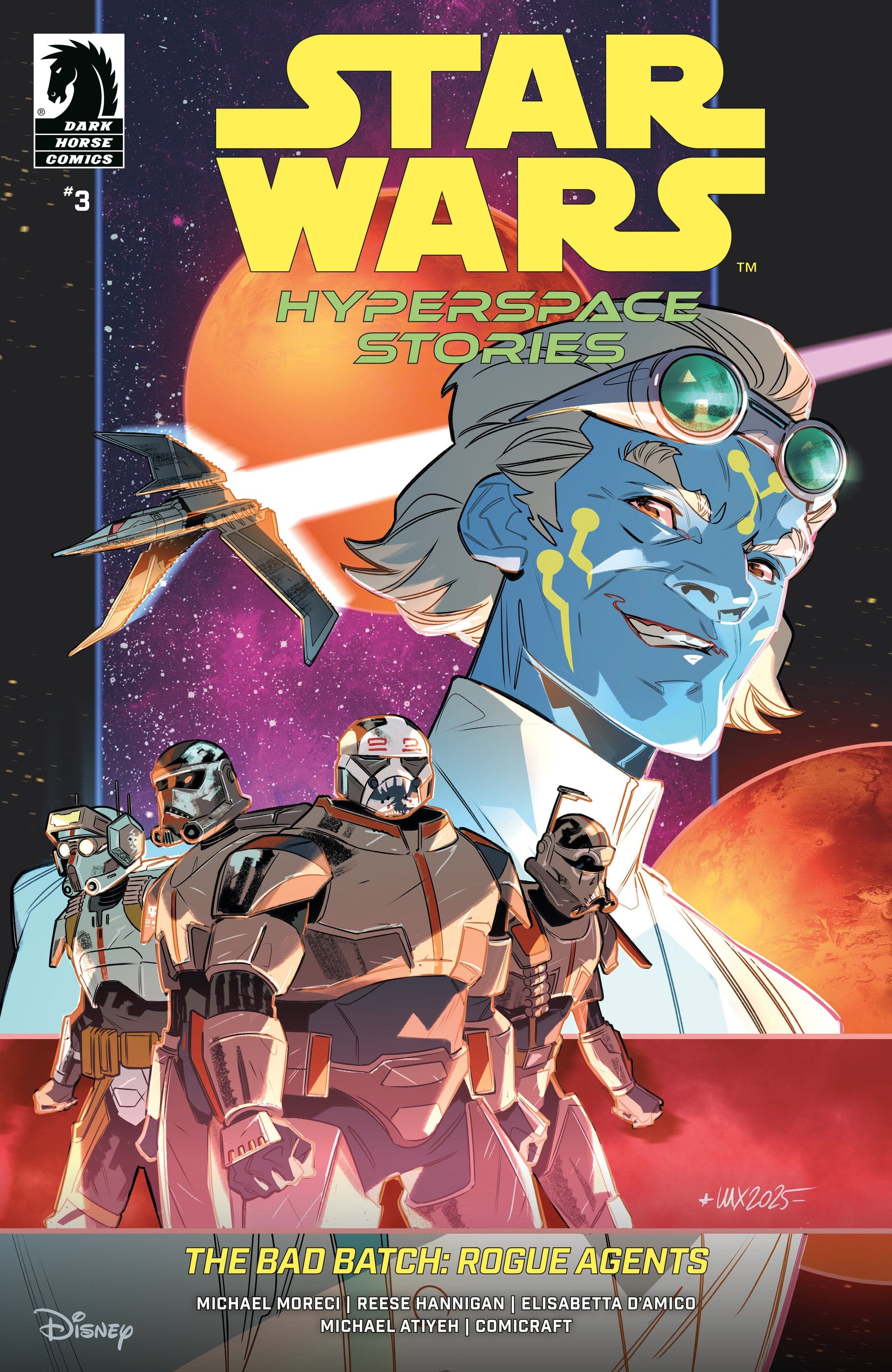 Star Wars: Hyperspace Stories: The Bad Batch--Rogue Agents #3 (CVR A) (Valeria Favoccia)