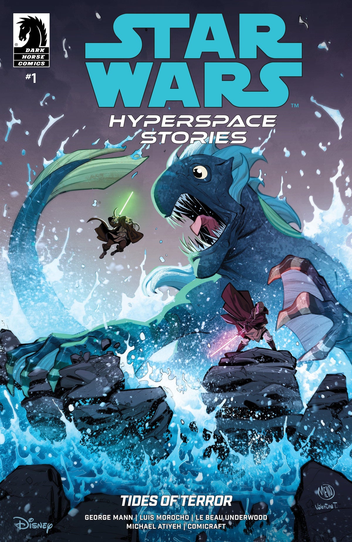 Dark Horse Comics Comic Books Star Wars: Hyperspace Stories--Tides of Terror #1 (CVR A) (Eduardo Mello) 76156801385600111 PRH-76156801385600111