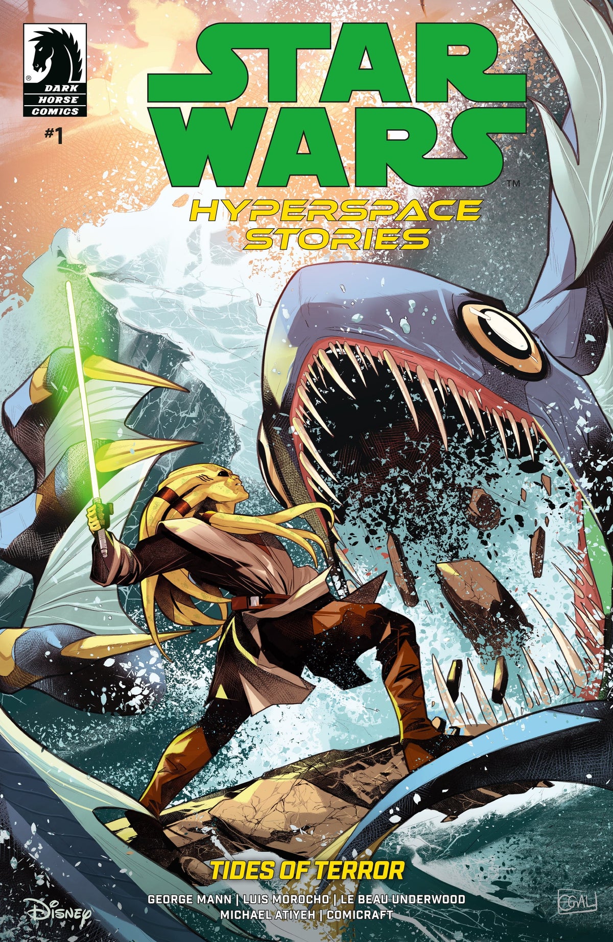Dark Horse Comics Comic Books Star Wars: Hyperspace Stories--Tides of Terror #1 (CVR C) (Edwin Galmon) 76156801385600131 PRH-76156801385600131