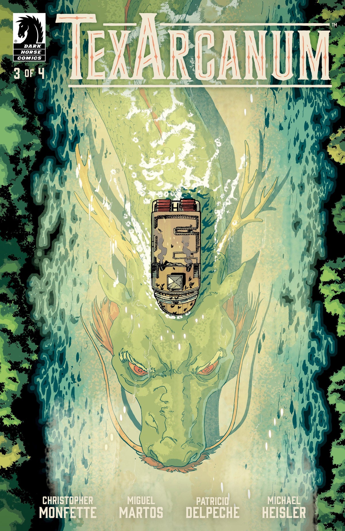 Dark Horse Comics Comic Books Texarcanum #3 (CVR A) (Miquel Martos) 76156801425900311 PRH-76156801425900311