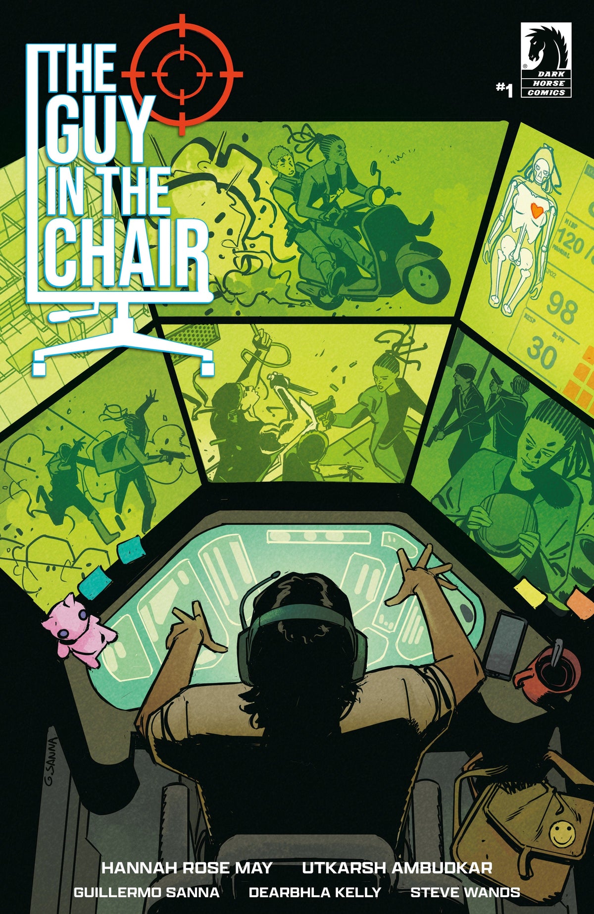 Dark Horse Comics Comic Books The Guy in the Chair #1 (CVR A) (Guillermo Sanna) 76156801457000111 PRH-76156801457000111