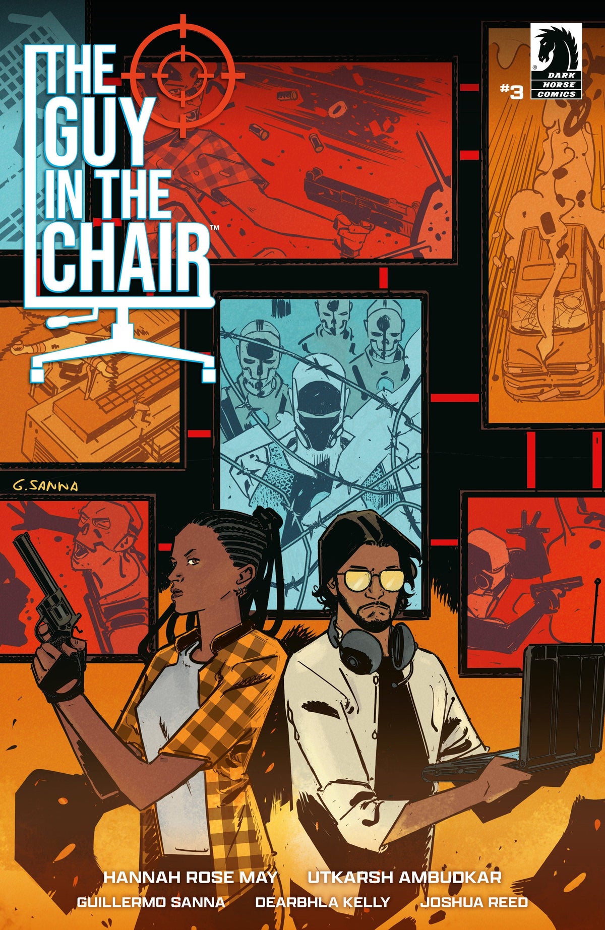 Dark Horse Comics Comic Books The Guy in the Chair #3 (CVR A) (Guillermo Sanna) 76156801457000311 PRH-76156801457000311