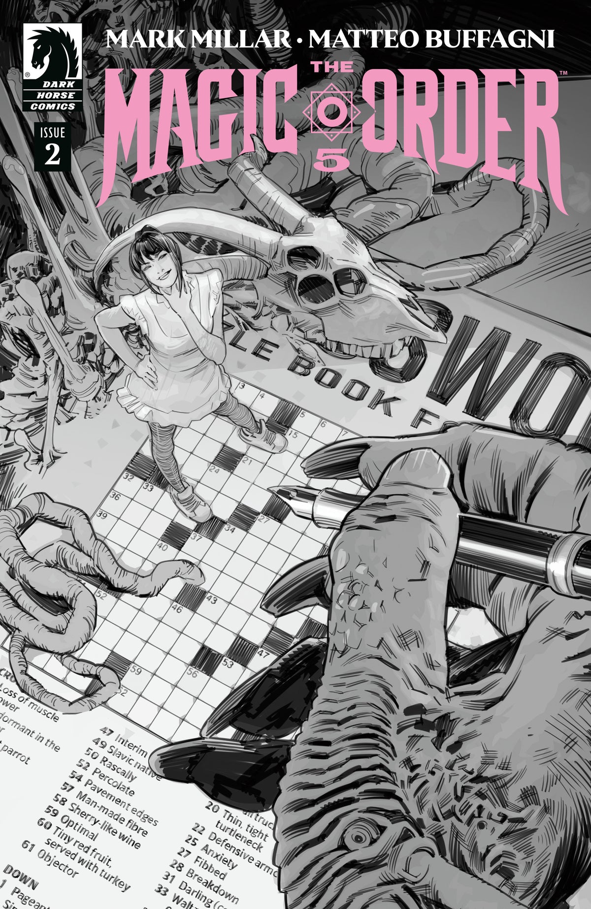 Dark Horse Comics Comic Books The Magic Order V #2 (CVR B) (B&W) (Matteo Buffagni) 76156801223100221 PRH-76156801223100221