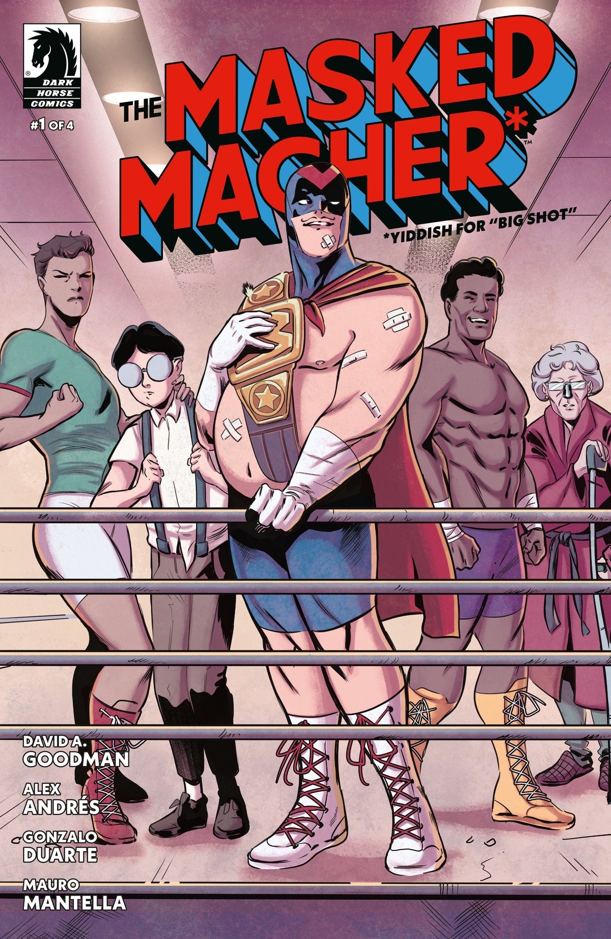 Dark Horse Comics Comic Books The Masked Macher #1 (CVR A) (Alex Andr√©s) 76156801268200111 PRH-76156801268200111