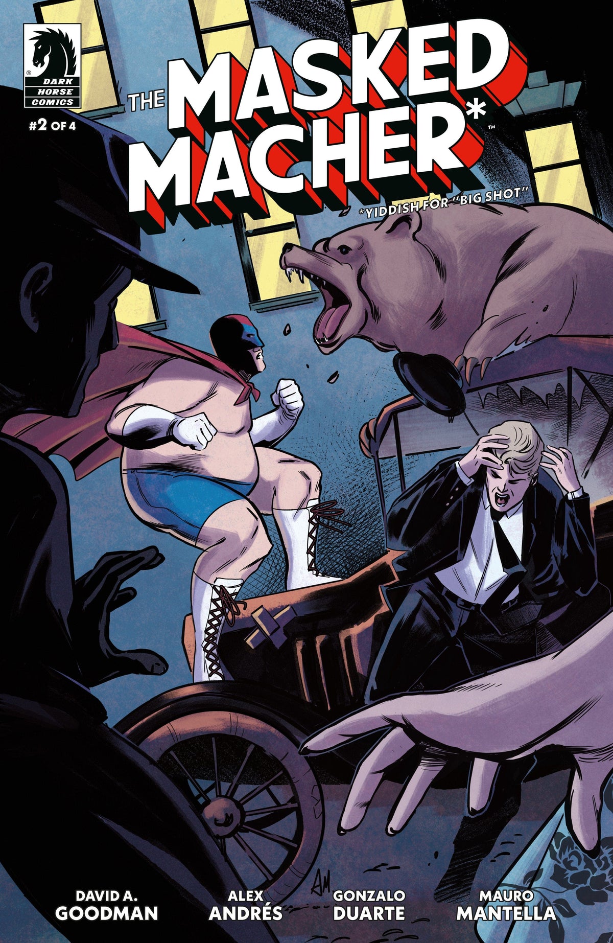 Dark Horse Comics Comic Books The Masked Macher #2 (CVR A) (Alex Andr√©s) 76156801268200211 PRH-76156801268200211