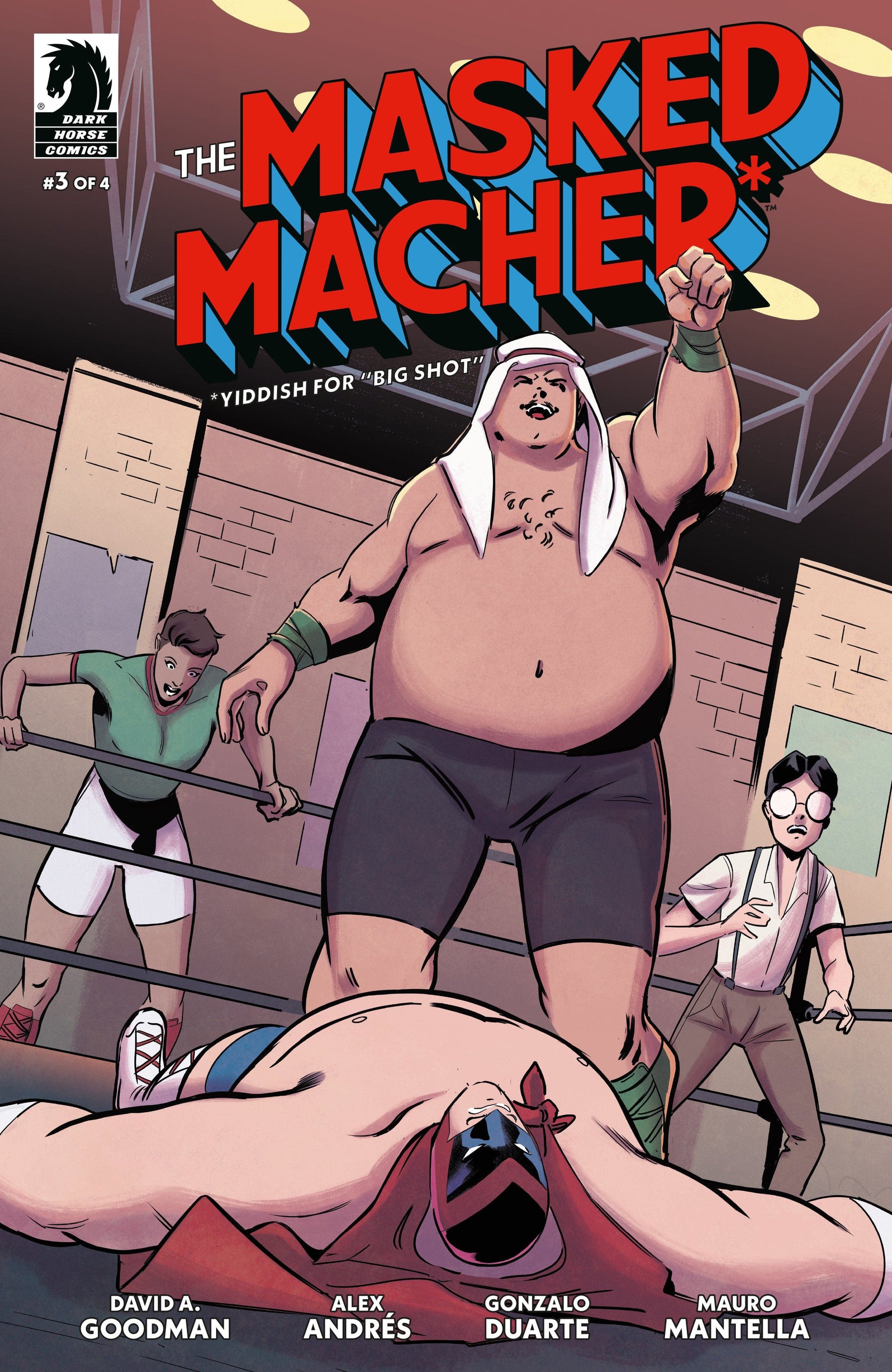 THE MASKED MACHER #3 (CVR A) (ALEX ANDROS)