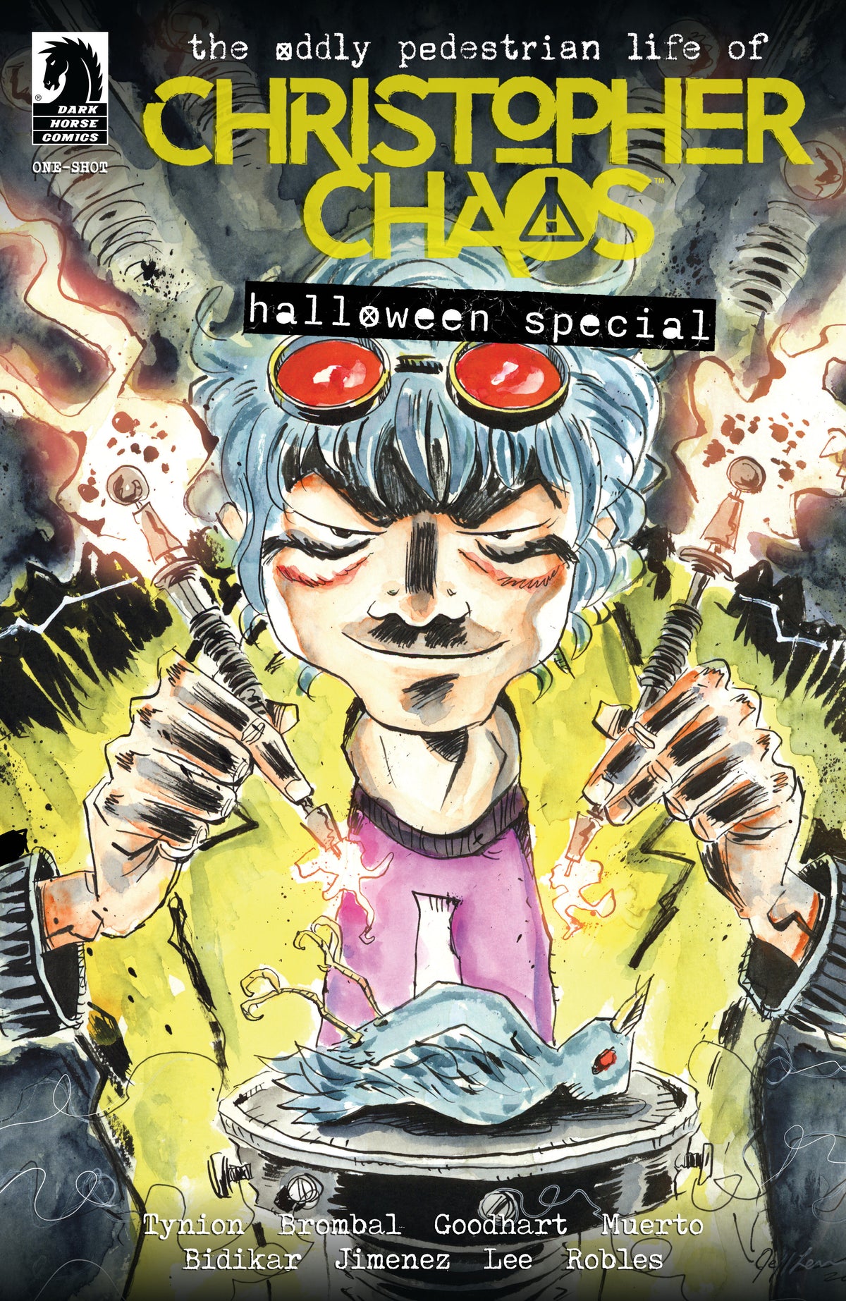 Dark Horse Comics Comic Books The Oddly Pedestrian Life of Christopher Chaos Halloween Special one-shot (CVR B) (Jeff Lemire) 76156801286600121 PRH-76156801286600121