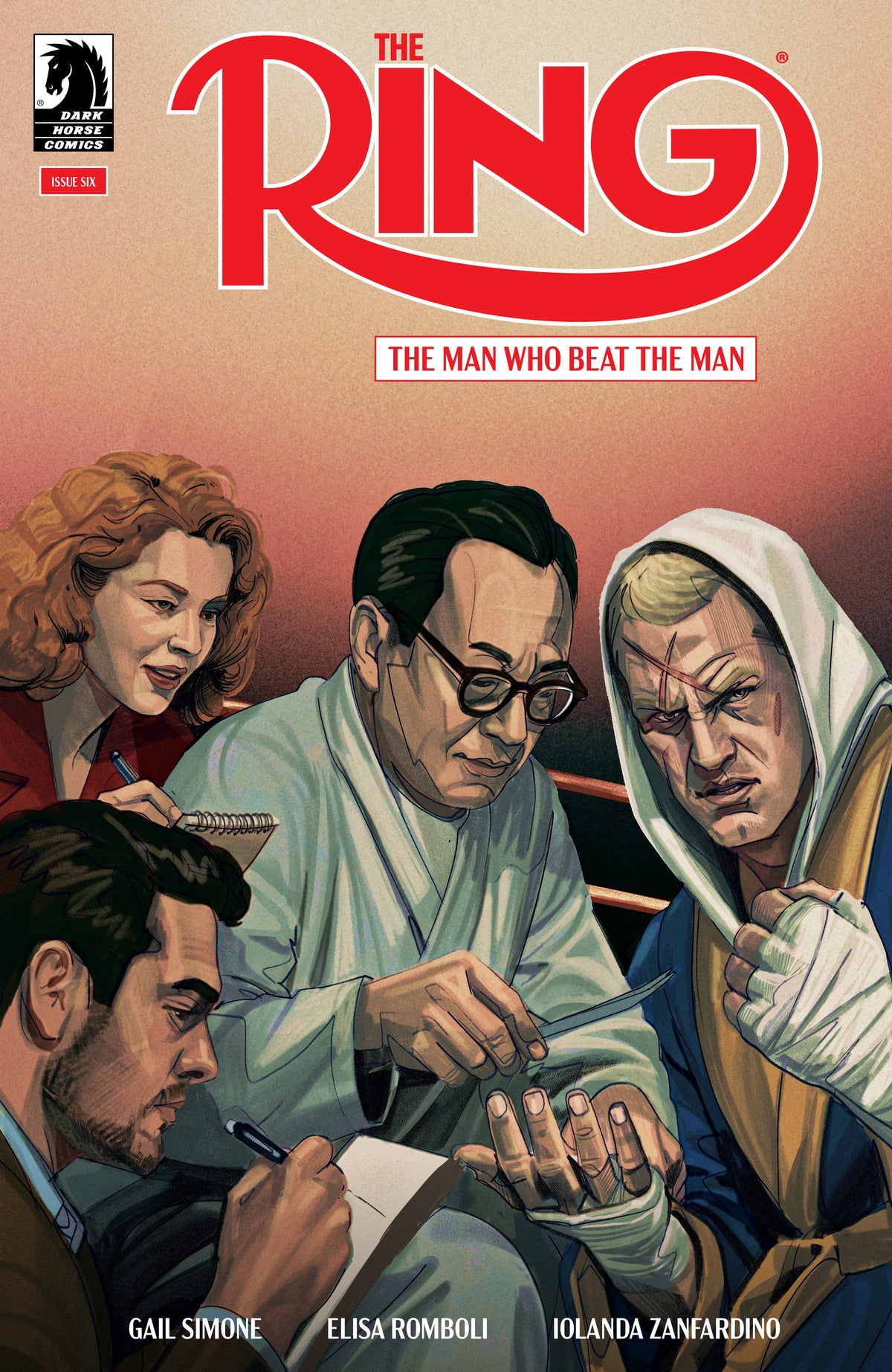 Dark Horse Comics Comic Books The Ring: The Man Who Beat the Man #6 (CVR A) (Oliver Barrett) (Release Date: 01/13/2027) 76156801587400611 PRH-76156801587400611