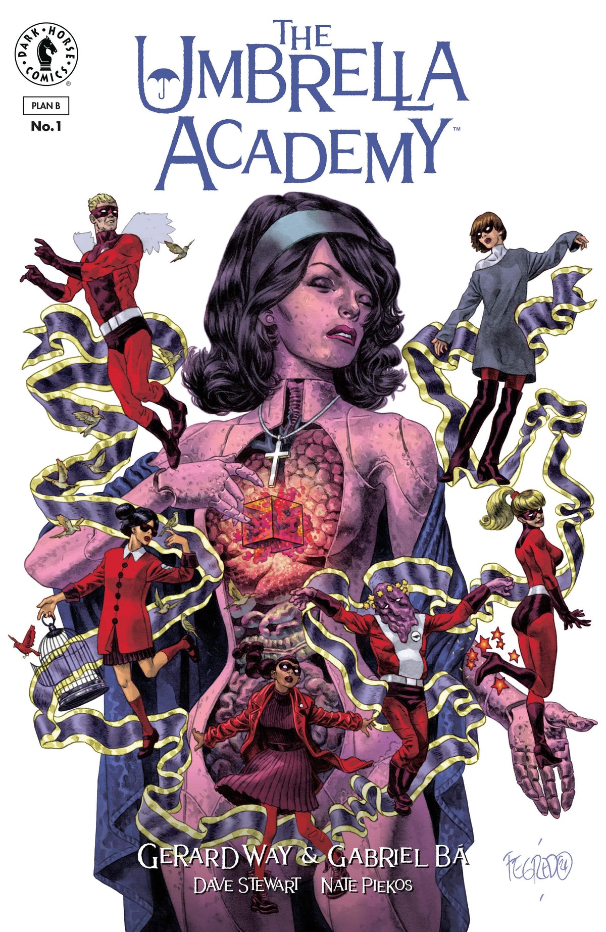 Dark Horse Comics Comic Books The Umbrella Academy: Plan B #1 (CVR E) (Duncan Fegredo) 76156801420400151 PRH-76156801420400151