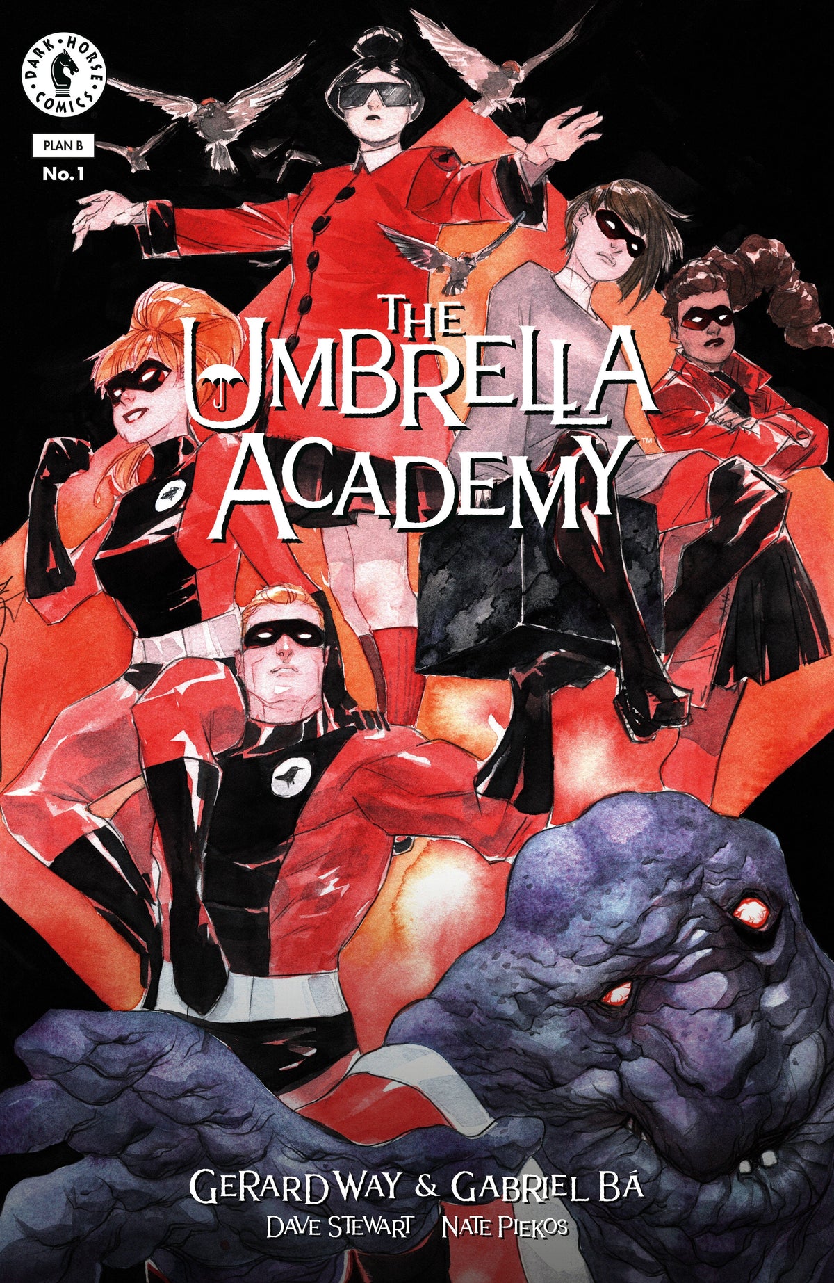 Dark Horse Comics Comic Books The Umbrella Academy: Plan B #1 (CVR H) (Dustin Nguyen) 76156801420400181 PRH-76156801420400181