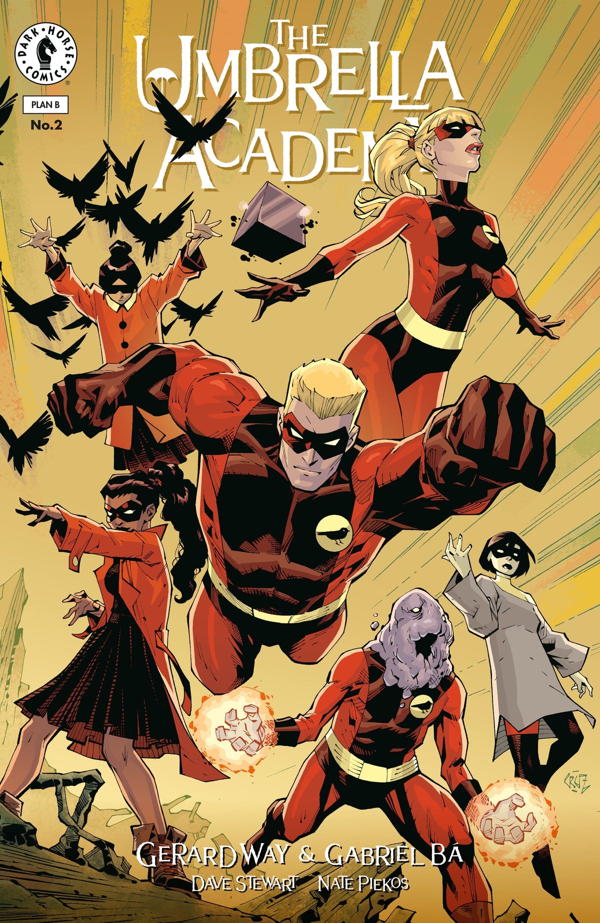 Dark Horse Comics Comic Books The Umbrella Academy: Plan B #2 (CVR B) (Roger Cruz) 76156801420400221 PRH-76156801420400221