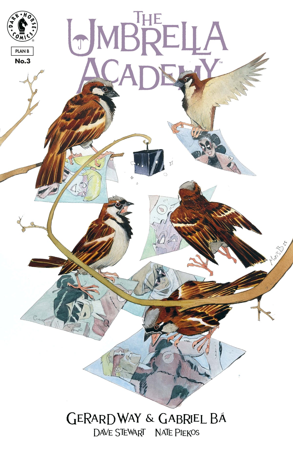 Dark Horse Comics Comic Books The Umbrella Academy: Plan B #3 (CVR B) (Matias Bergara) 76156801420400321 PRH-76156801420400321