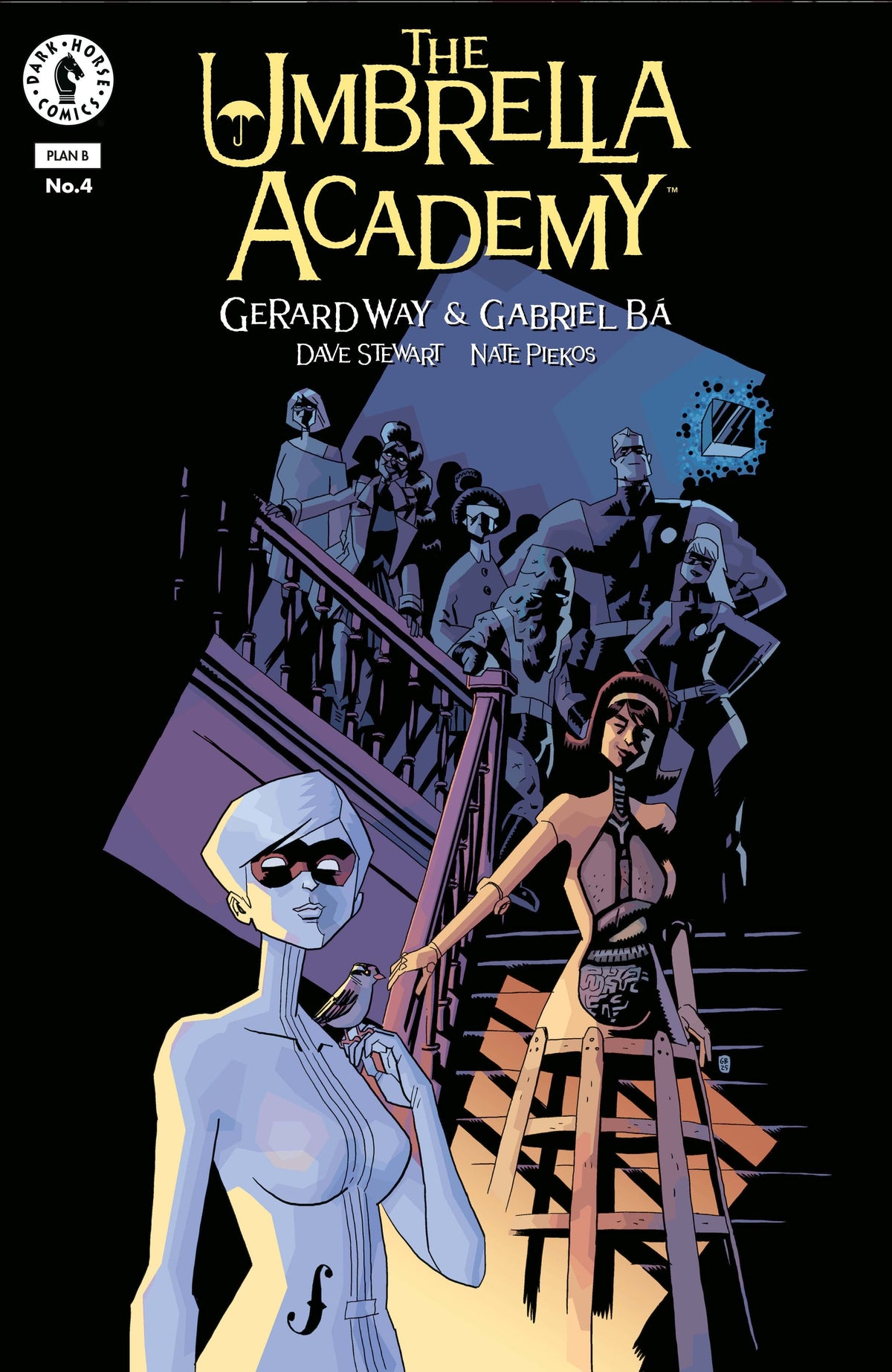 Dark Horse Comics Comic Books The Umbrella Academy: Plan B #4 (CVR A) (Gabriel B√°) 76156801420400411 PRH-76156801420400411