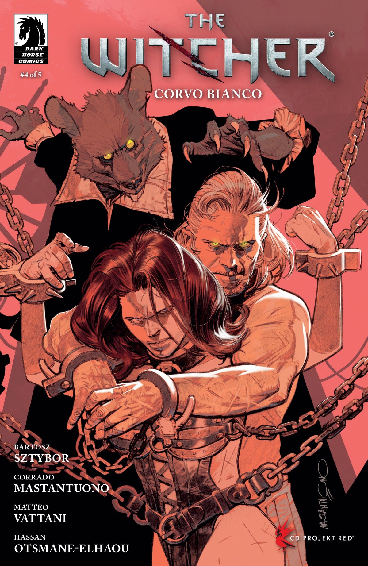 Dark Horse Comics Comic Books The Witcher: Corvo Bianco #4 (CVR A) (Corrado Mastantuono) 76156801178400411 PRH-76156801178400411
