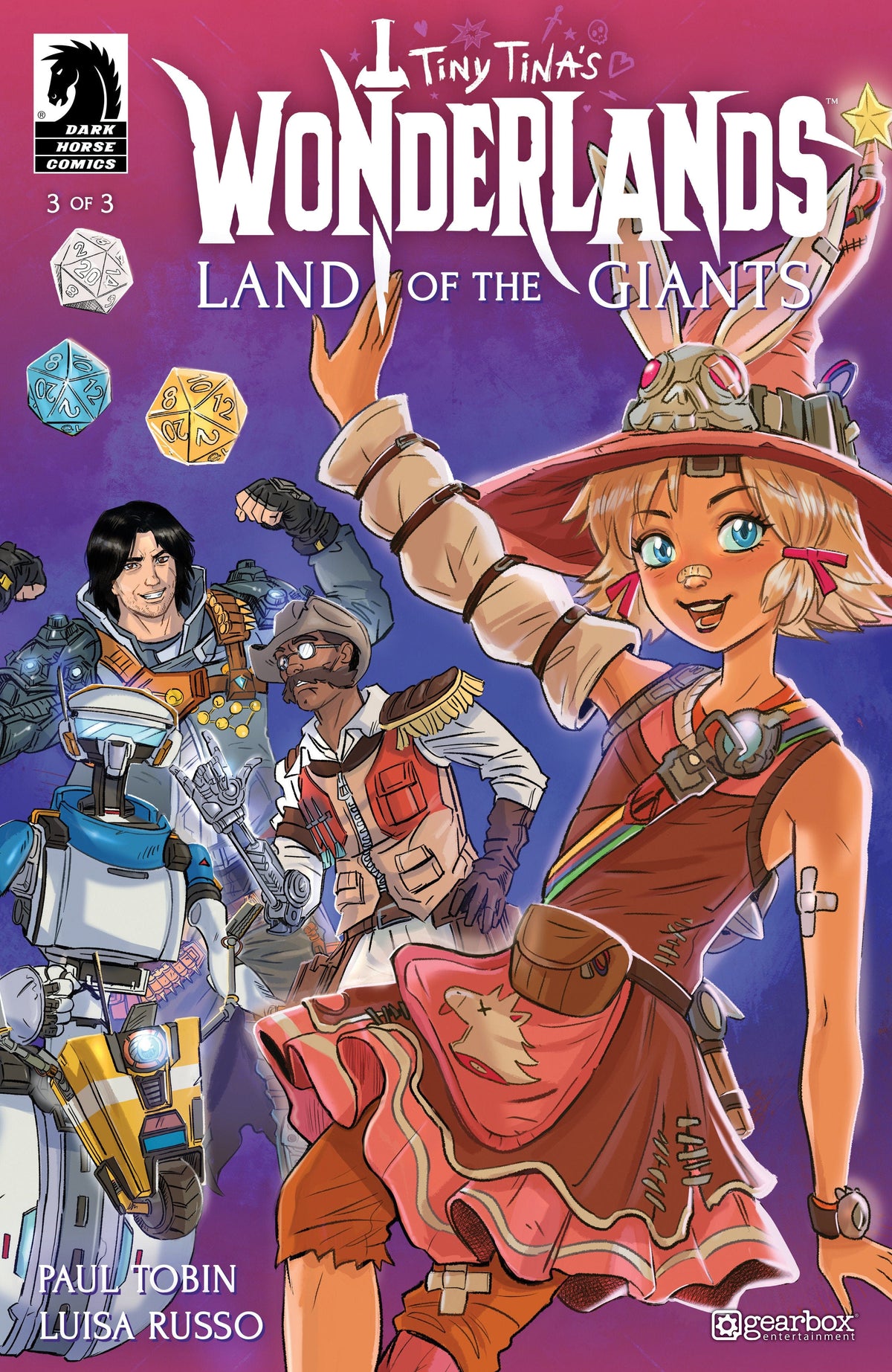 Dark Horse Comics Comic Books Tiny Tina's Wonderlands: Land of the Giants #3 (CVR A) (Luisa Russo) 76156801258300311 PRH-76156801258300311