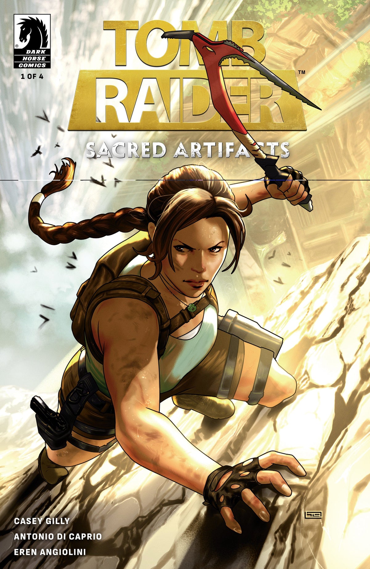 Dark Horse Comics Comic Books Tomb Raider: Sacred Artifacts #1 (CVR A) (Taurin Clarke) 76156801490700111 PRH-76156801490700111