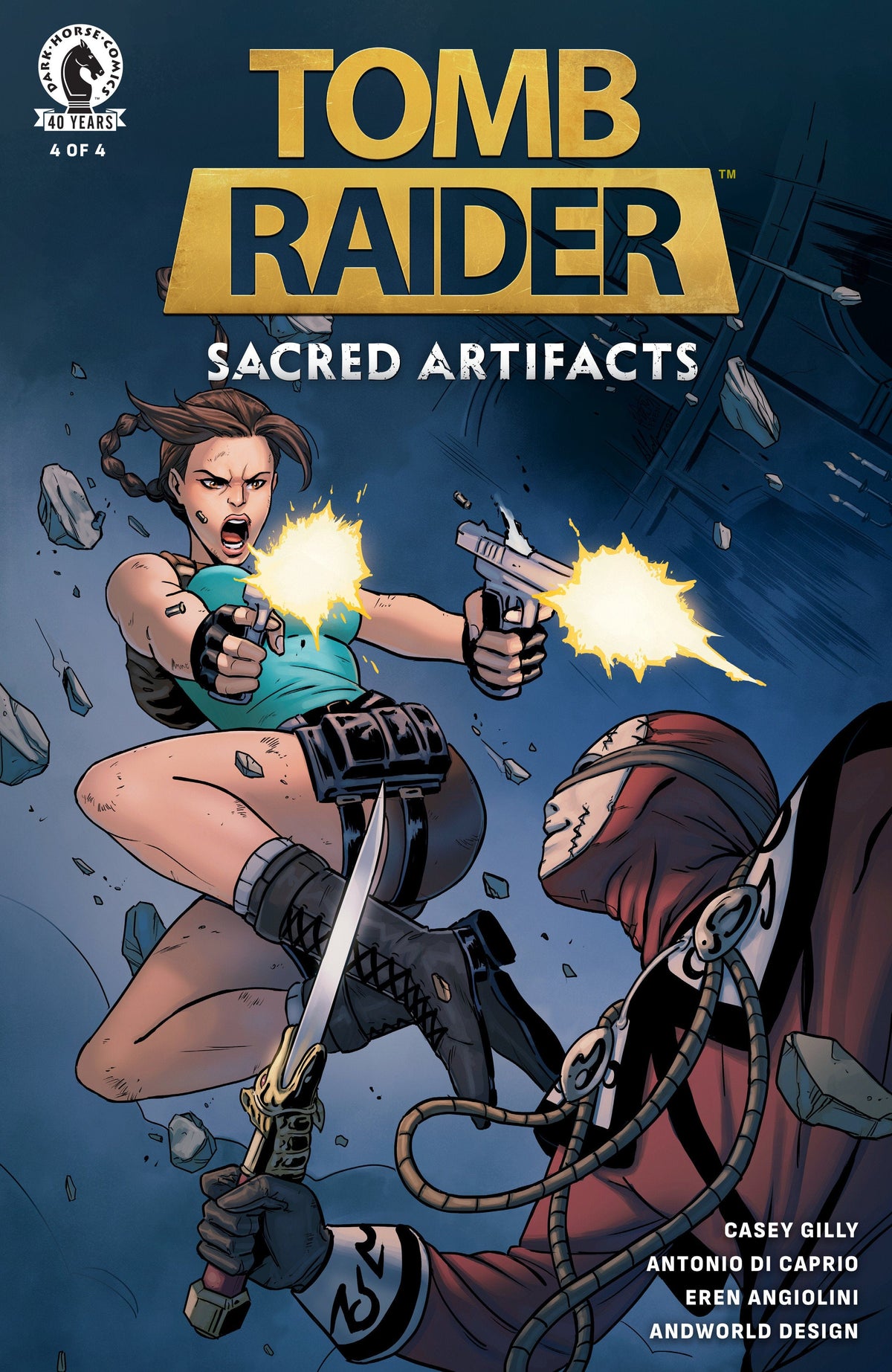 Dark Horse Comics Comic Books Tomb Raider: Sacred Artifacts #4 (CVR A) (Antonio Di Caprio) 76156801490700411 PRH-76156801490700411