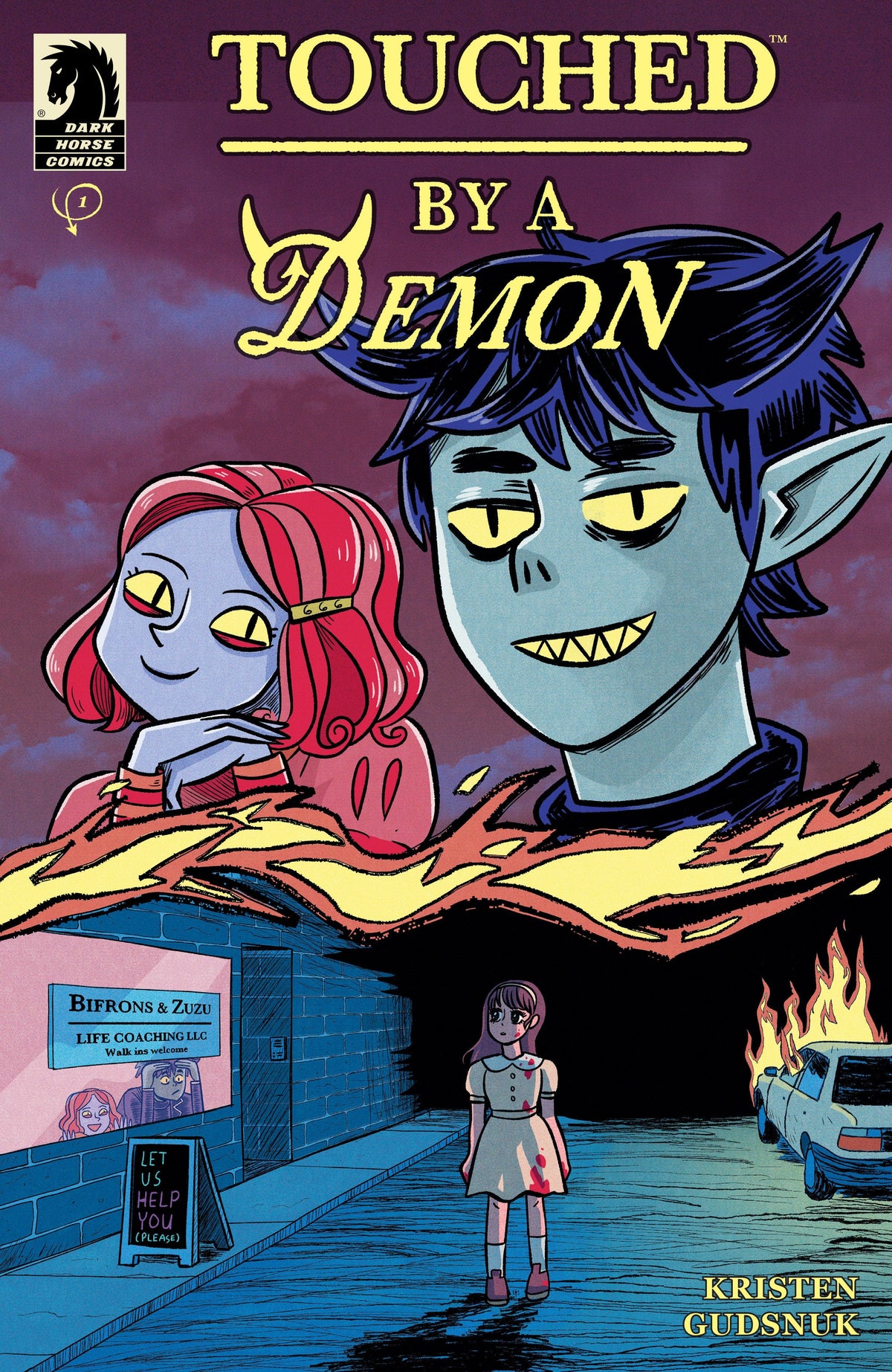 Dark Horse Comics Comic Books Touched by a Demon #1 (CVR A) (Kristen Gudsnuk) 76156801491400111 PRH-76156801491400111