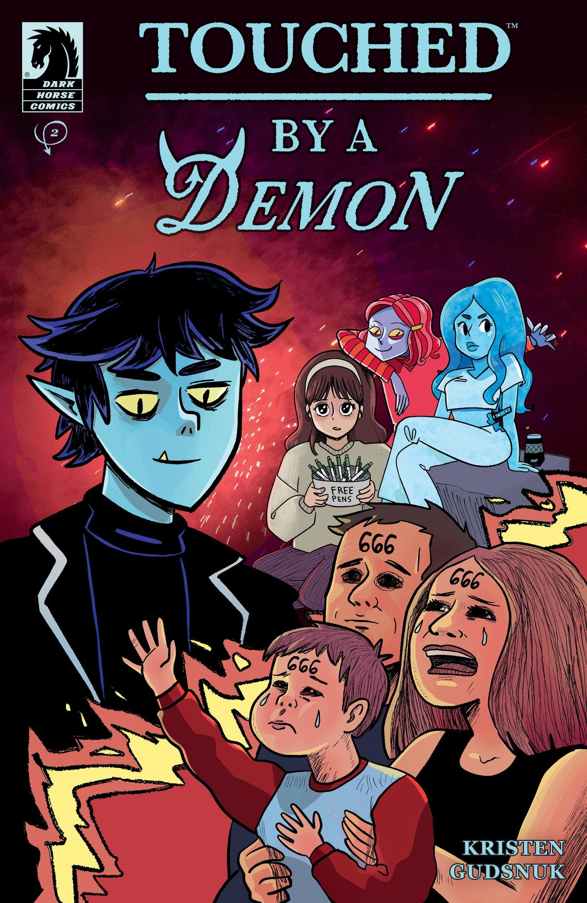 Dark Horse Comics Comic Books Touched by a Demon #2 (CVR A) (Kristen Gudsnuk) 76156801491400211 PRH-76156801491400211