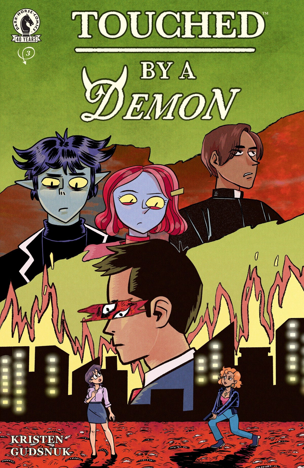 Dark Horse Comics Comic Books Touched by a Demon #3 (CVR A) (Kristen Gudsnuk) 76156801491400311 PRH-76156801491400311