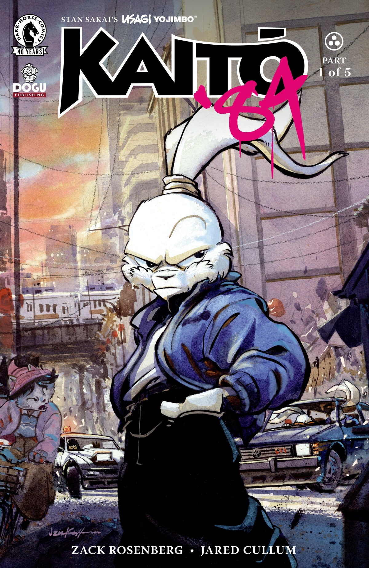 Dark Horse Comics Comic Books Usagi Yojimbo: Kaito '84 #1 (CVR A) (Jared Cullum) 76156801508900111 PRH-76156801508900111