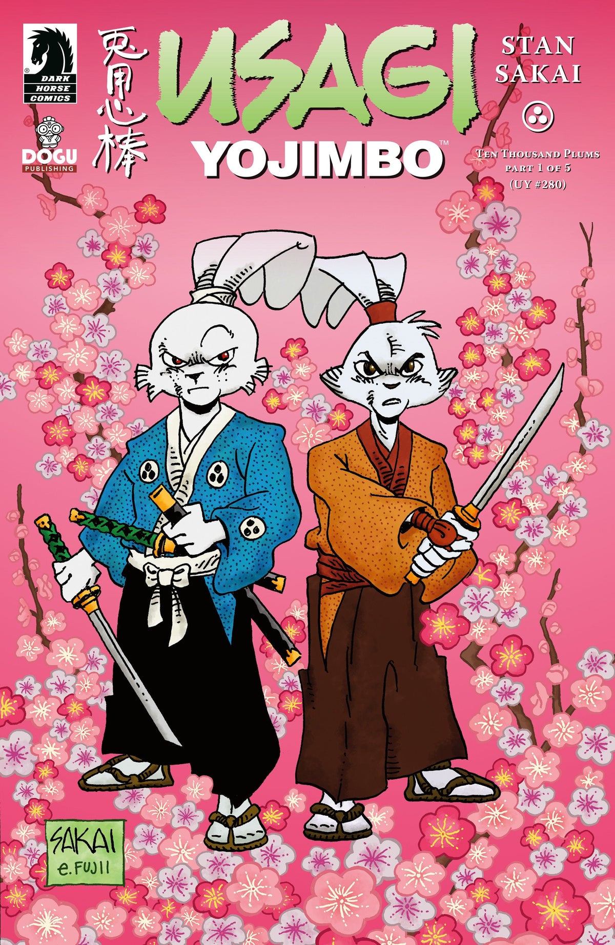 Dark Horse Comics Comic Books Usagi Yojimbo: Ten Thousand Plums #1 (CVR A) (Stan Sakai) 76156801372600111 PRH-76156801372600111