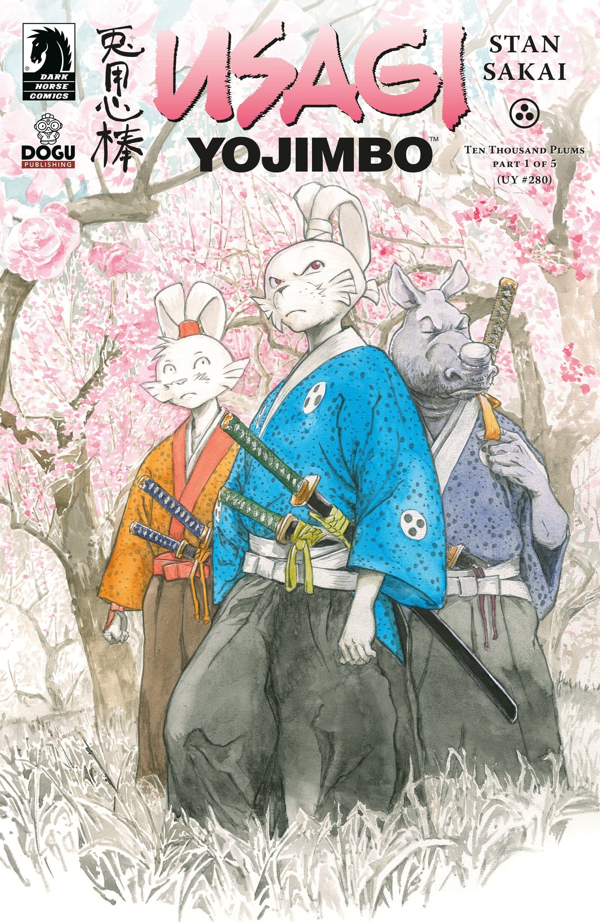 Dark Horse Comics Comic Books Usagi Yojimbo: Ten Thousand Plums #1 (CVR C) (Arita Mitsuhiro) 76156801372600131 PRH-76156801372600131