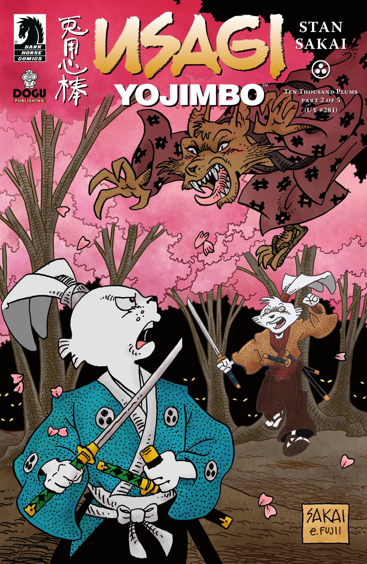 Dark Horse Comics Comic Books Usagi Yojimbo: Ten Thousand Plums #2 (CVR A) (Stan Sakai) 76156801372600211 PRH-76156801372600211