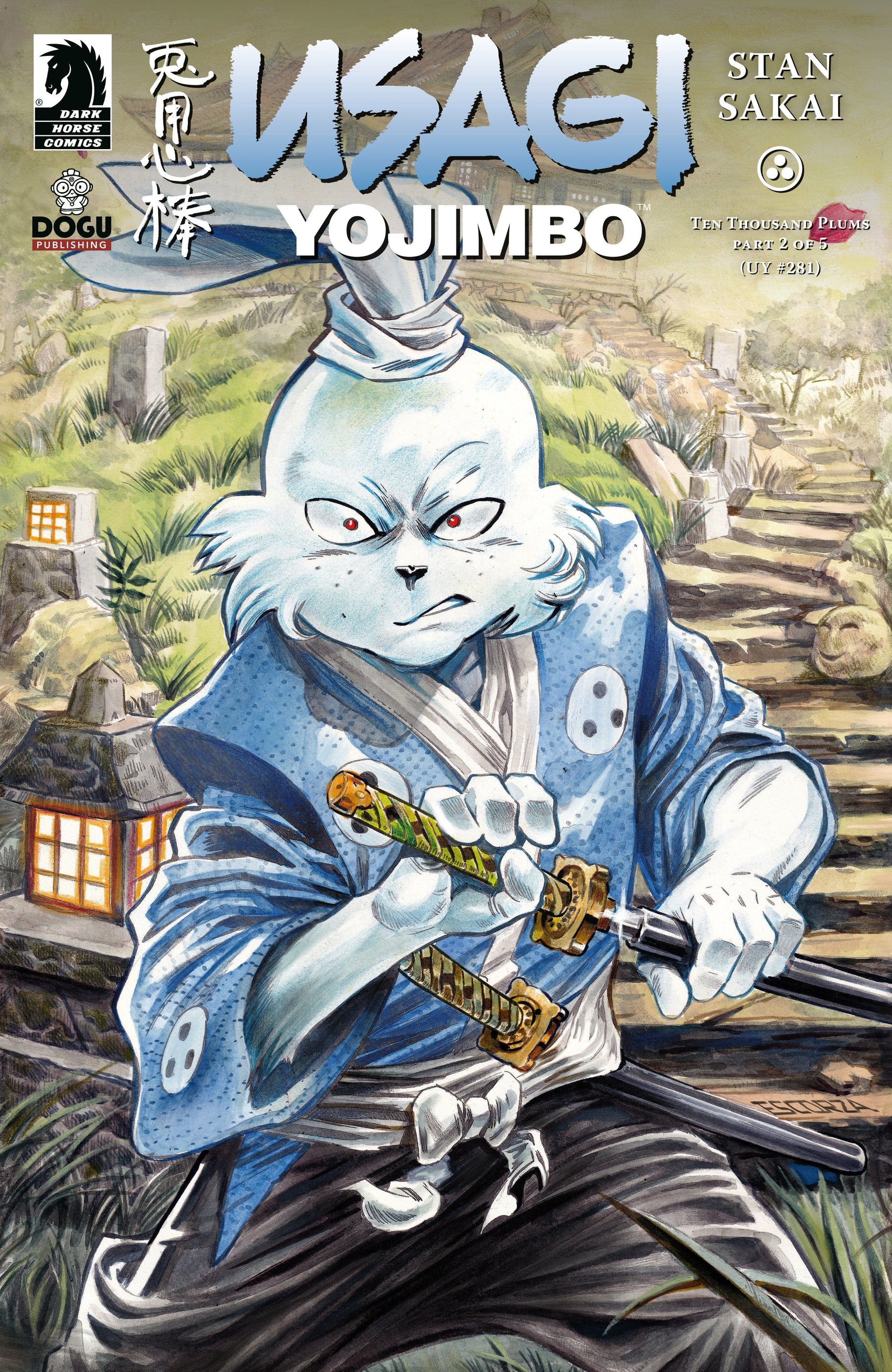 Usagi Yojimbo: Ten Thousand Plums #2 (CVR B) (Escorza Brothers)