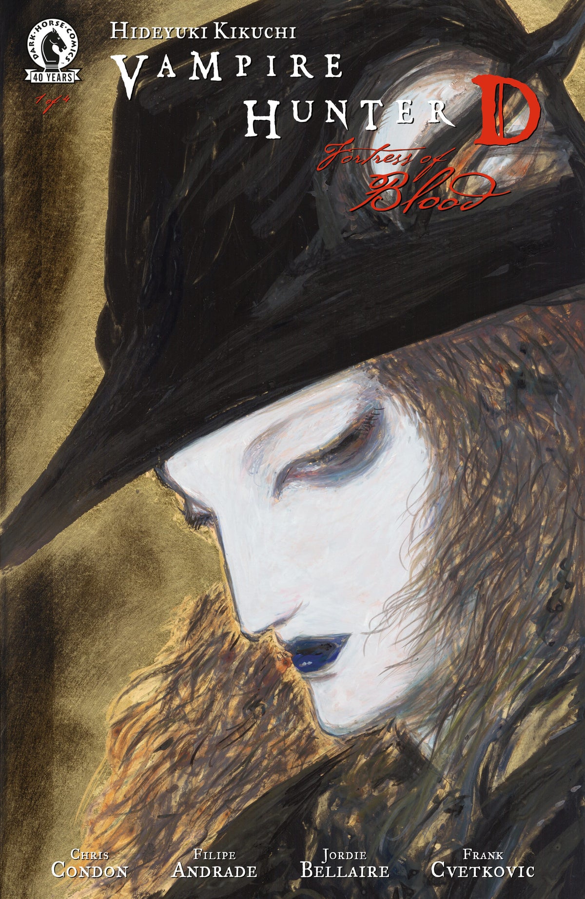 Dark Horse Comics Comic Books Vampire Hunter D: Fortress of Blood #1 (CVR C) (Yoshitaka Amano) (Release Date: 12/16/2026) 76156801634500131 PRH-76156801634500131