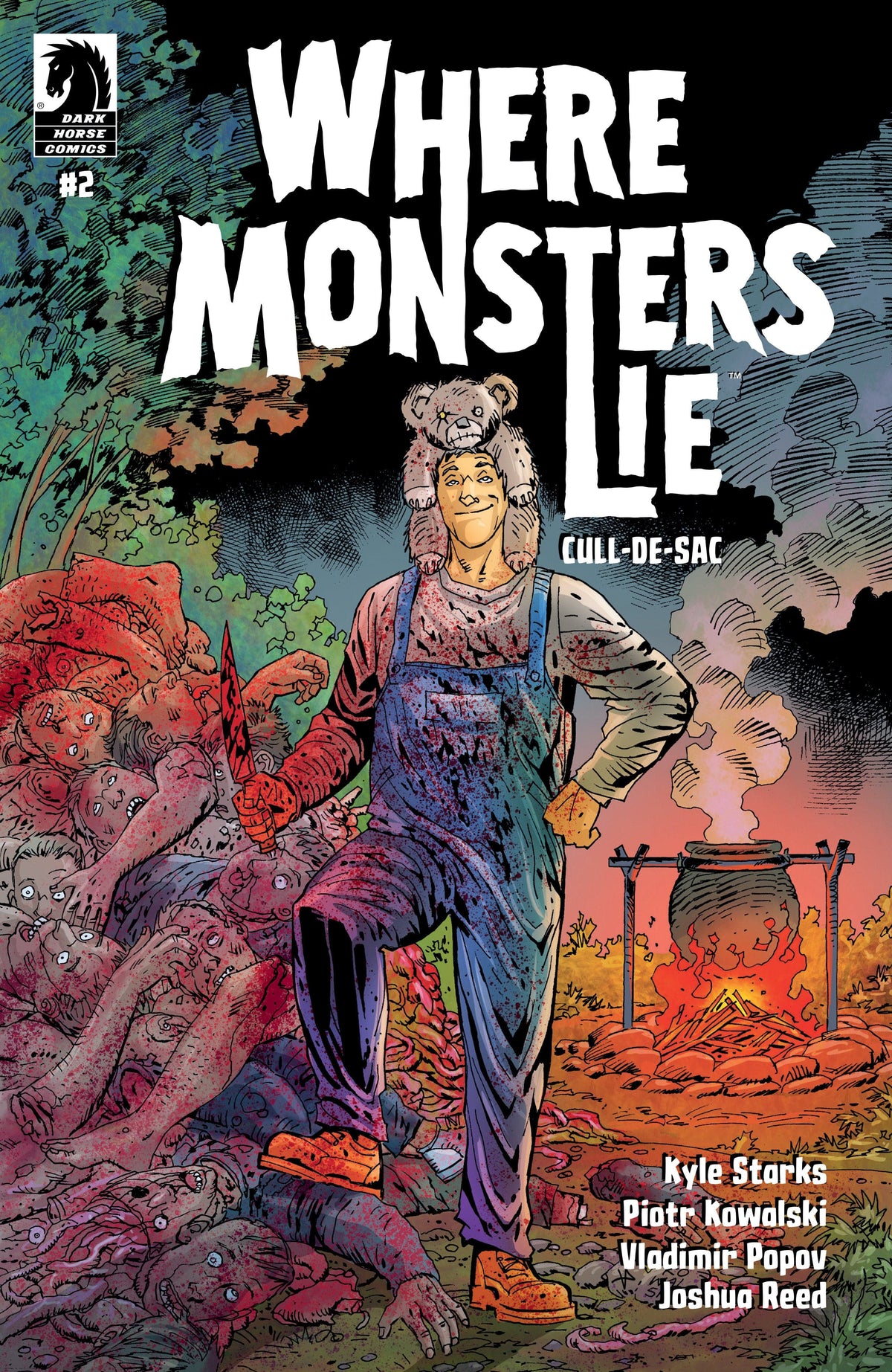 Dark Horse Comics Comic Books WHERE MONSTERS LIE: CULL-DE-SAC #2 (CVR A) (PIOTR KOWALSKI) 76156801289700211 PRH-76156801289700211