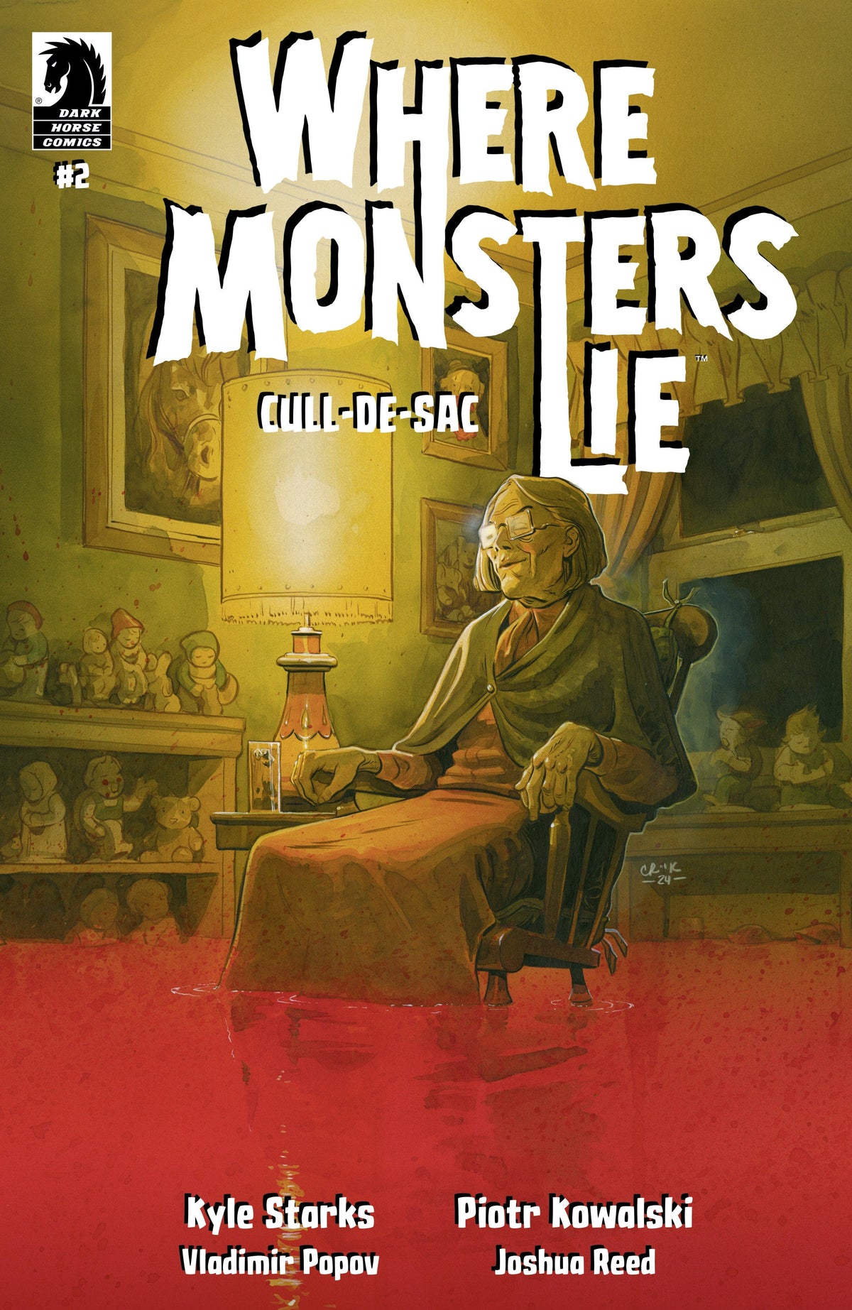 Dark Horse Comics Comic Books WHERE MONSTERS LIE: CULL-DE-SAC #2 (CVR B) (TYLER CROOK) 76156801289700221 PRH-76156801289700221