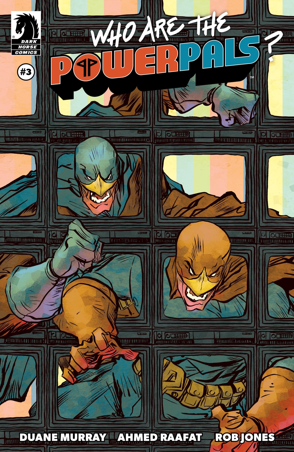 Dark Horse Comics Comic Books Who Are the Power Pals? #3 (CVR B) (Jesse Lonergan) 76156801361000321 PRH-76156801361000321