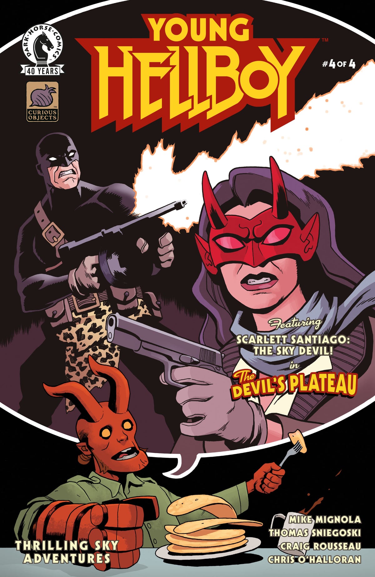 Dark Horse Comics Comic Books Young Hellboy: Thrilling Sky Adventures #4 (CVR B) (Ben Stenbeck) (Release Date: 09/16/2026) 76156801568300421 PRH-76156801568300421
