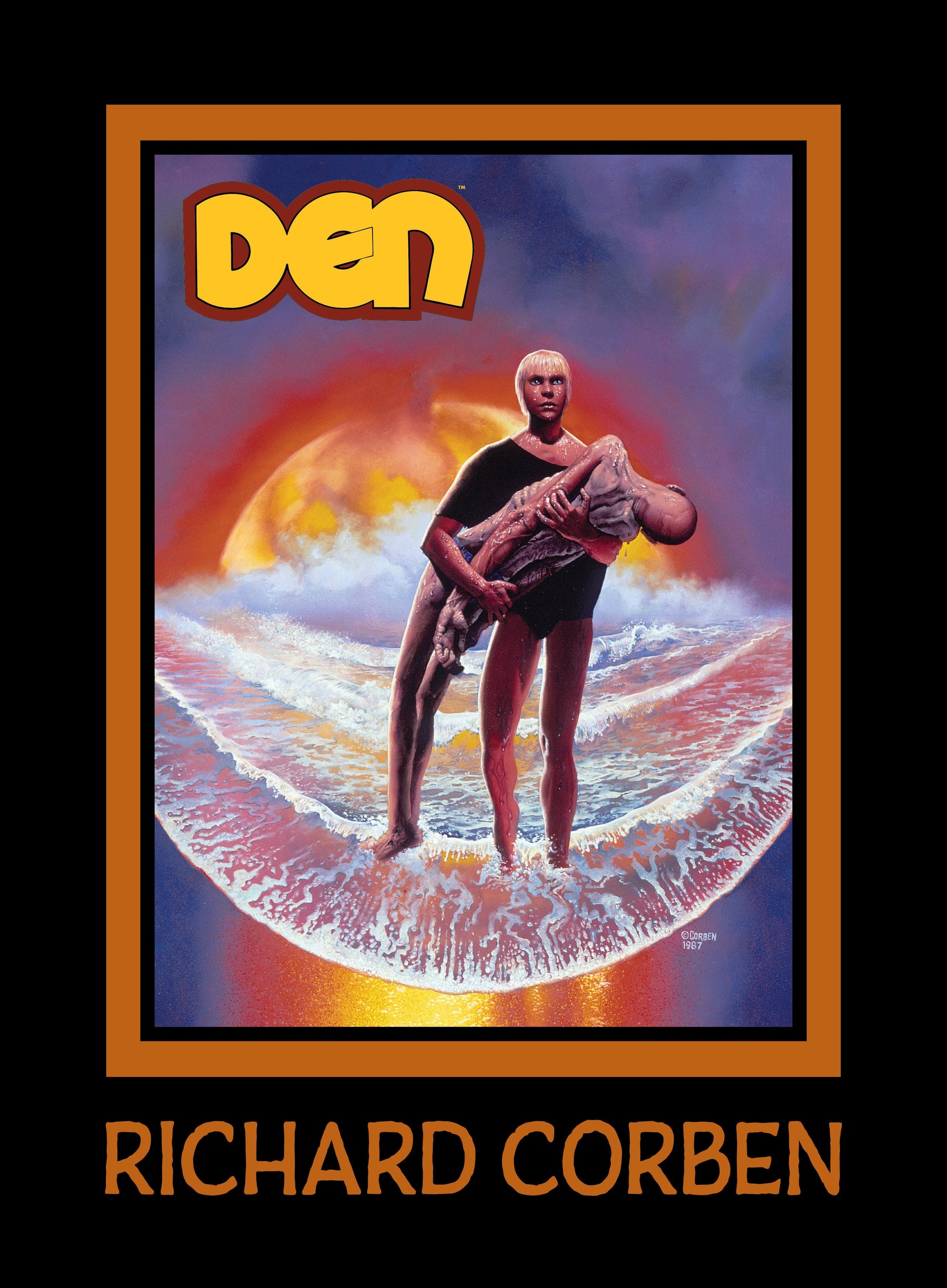 Dark Horse Comics Graphic Novel DEN Volume 3: Children of Fire Hardcover 9781506736082 PRH-9781506736082