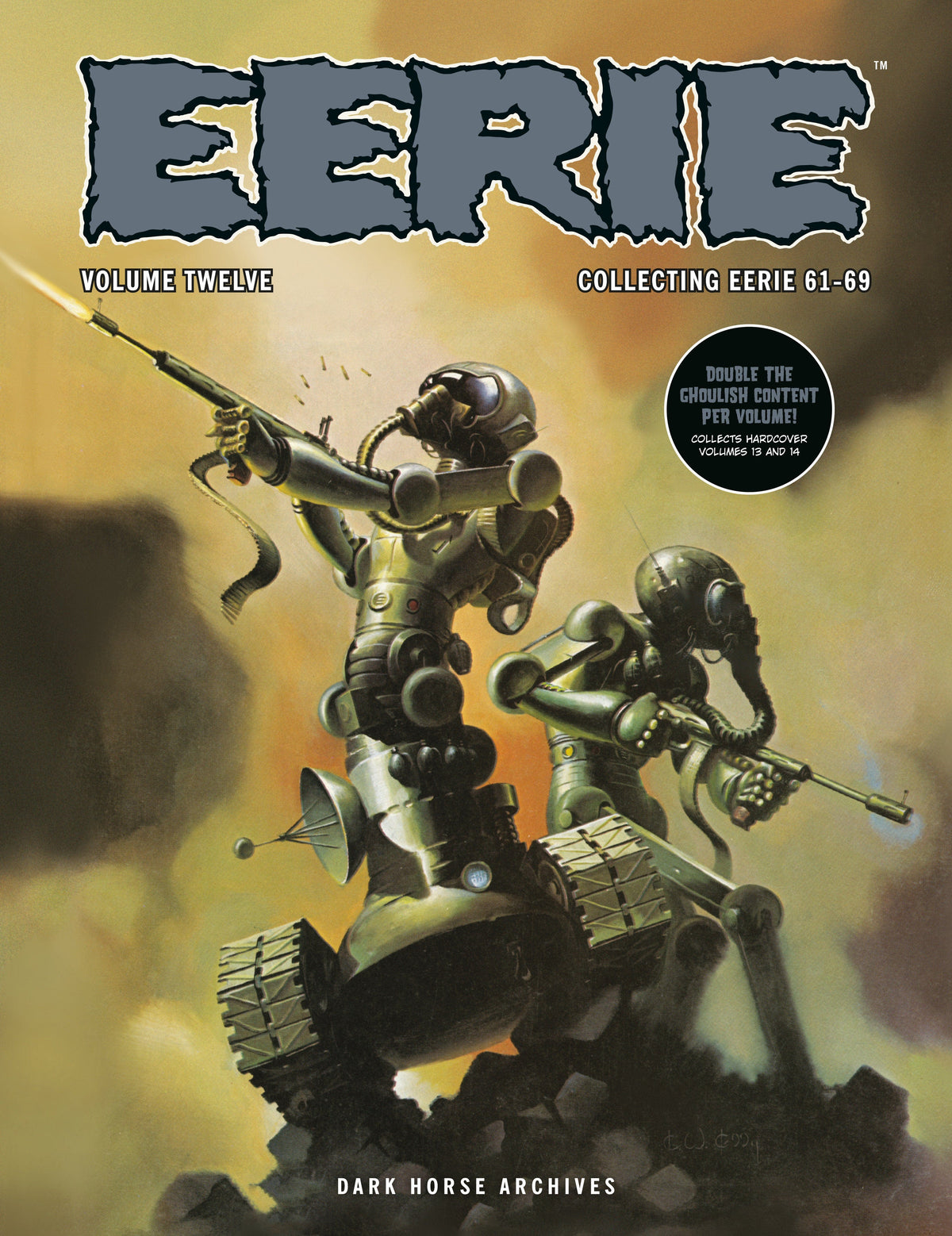 Dark Horse Comics Graphic Novel Eerie Archives Volume 12 (Double-Sized Volume) TP 9781506749617 PRH-9781506749617