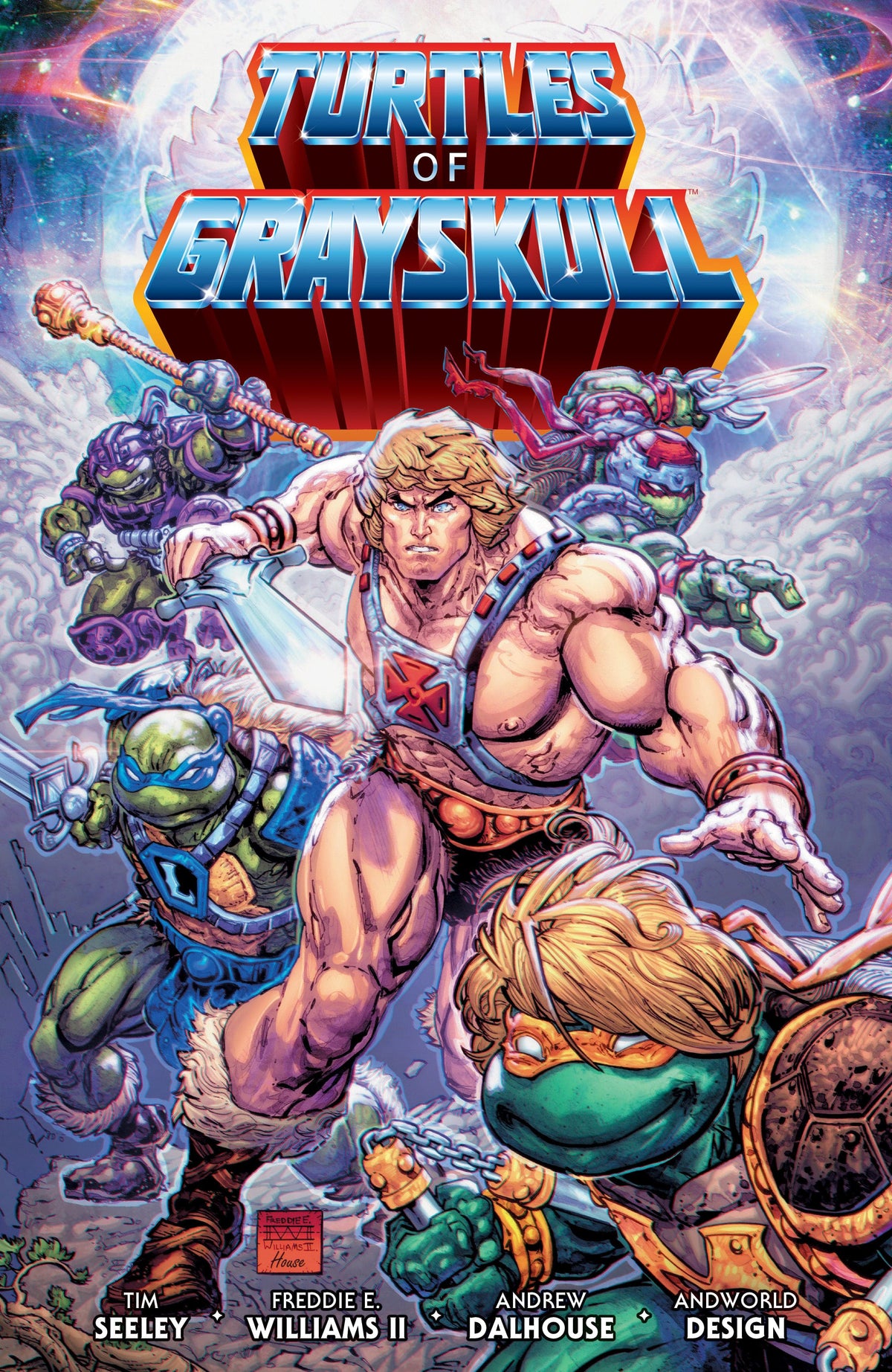 Dark Horse Comics Graphic Novel Masters of the Universe/Teenage Mutant Ninja Turtles: Turtles of Grayskull 9781506744827 PRH-9781506744827