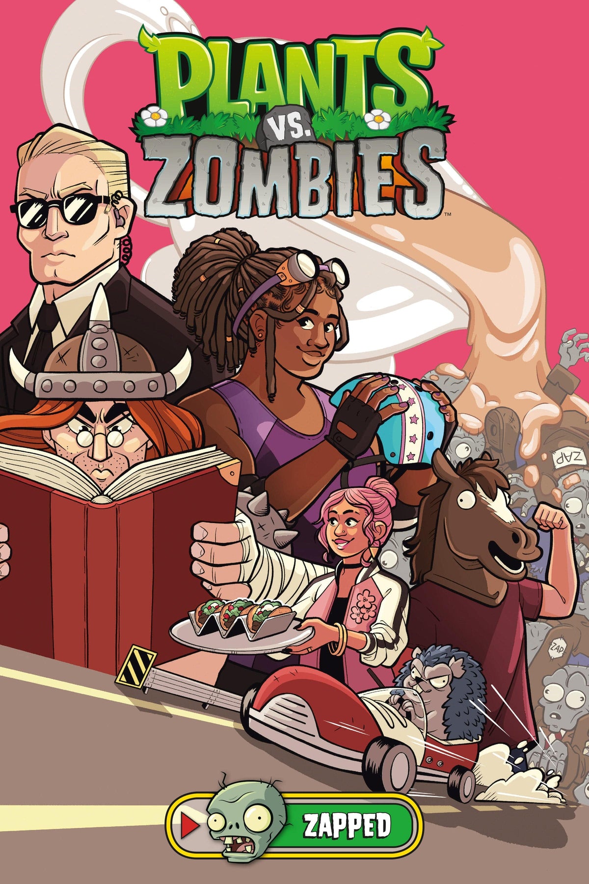 Dark Horse Comics Graphic Novel Plants vs. Zombies Vol. 23: Zapped HC 9781506743080 PRH-9781506743080