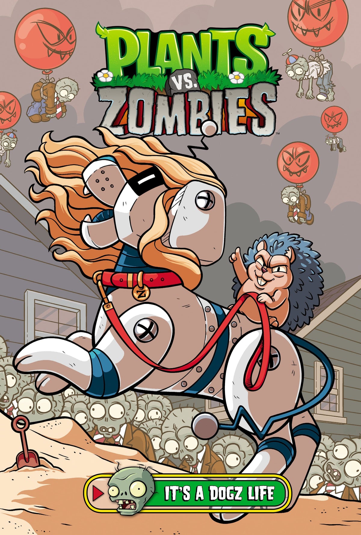 Dark Horse Comics Graphic Novel Plants vs. Zombies Volume 25: It's a Dogz Life HC 9781506742922 PRH-9781506742922