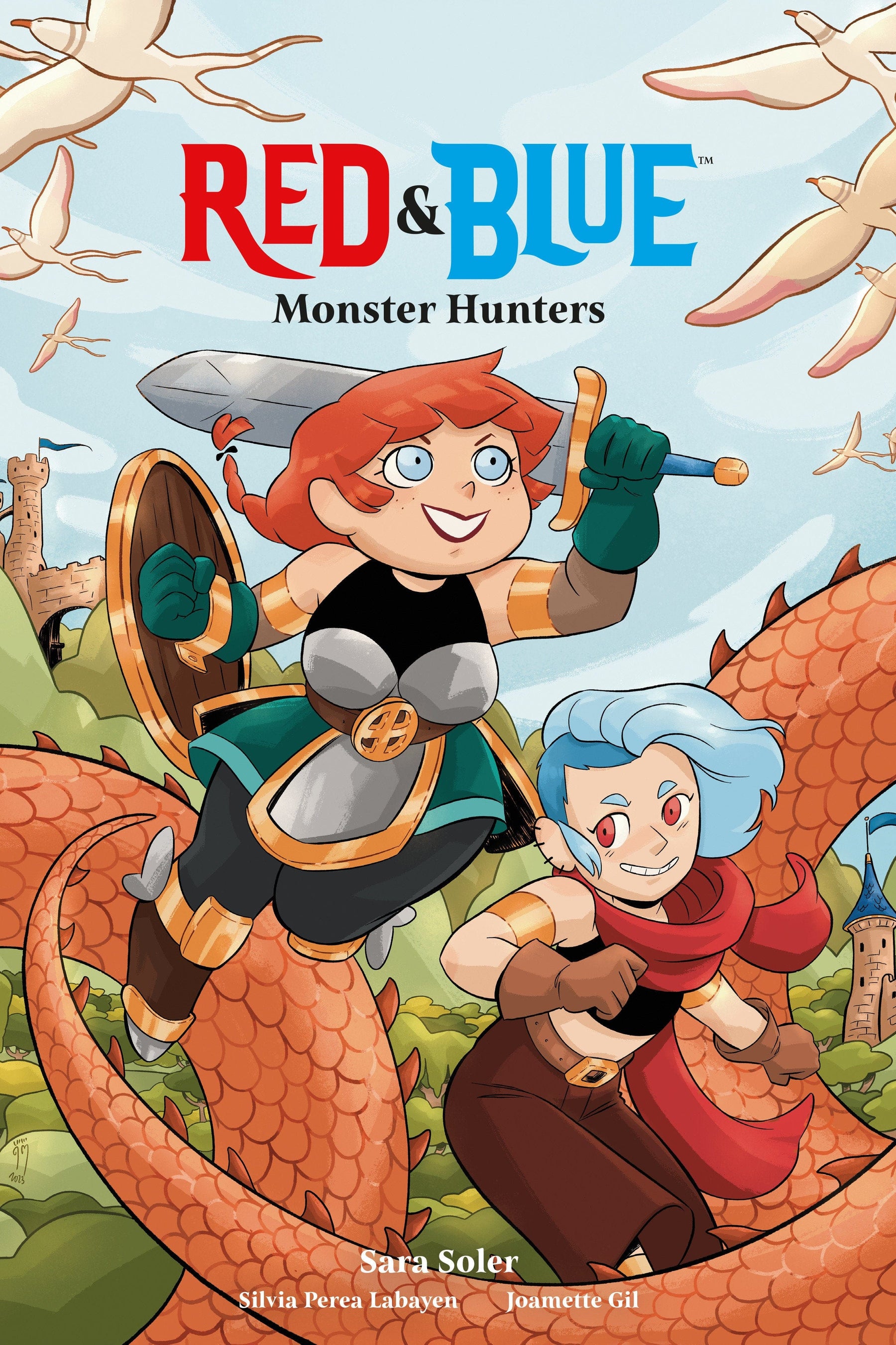 Dark Horse Comics Graphic Novel Red & Blue: Monster Hunters TP 9781506749815 PRH-9781506749815