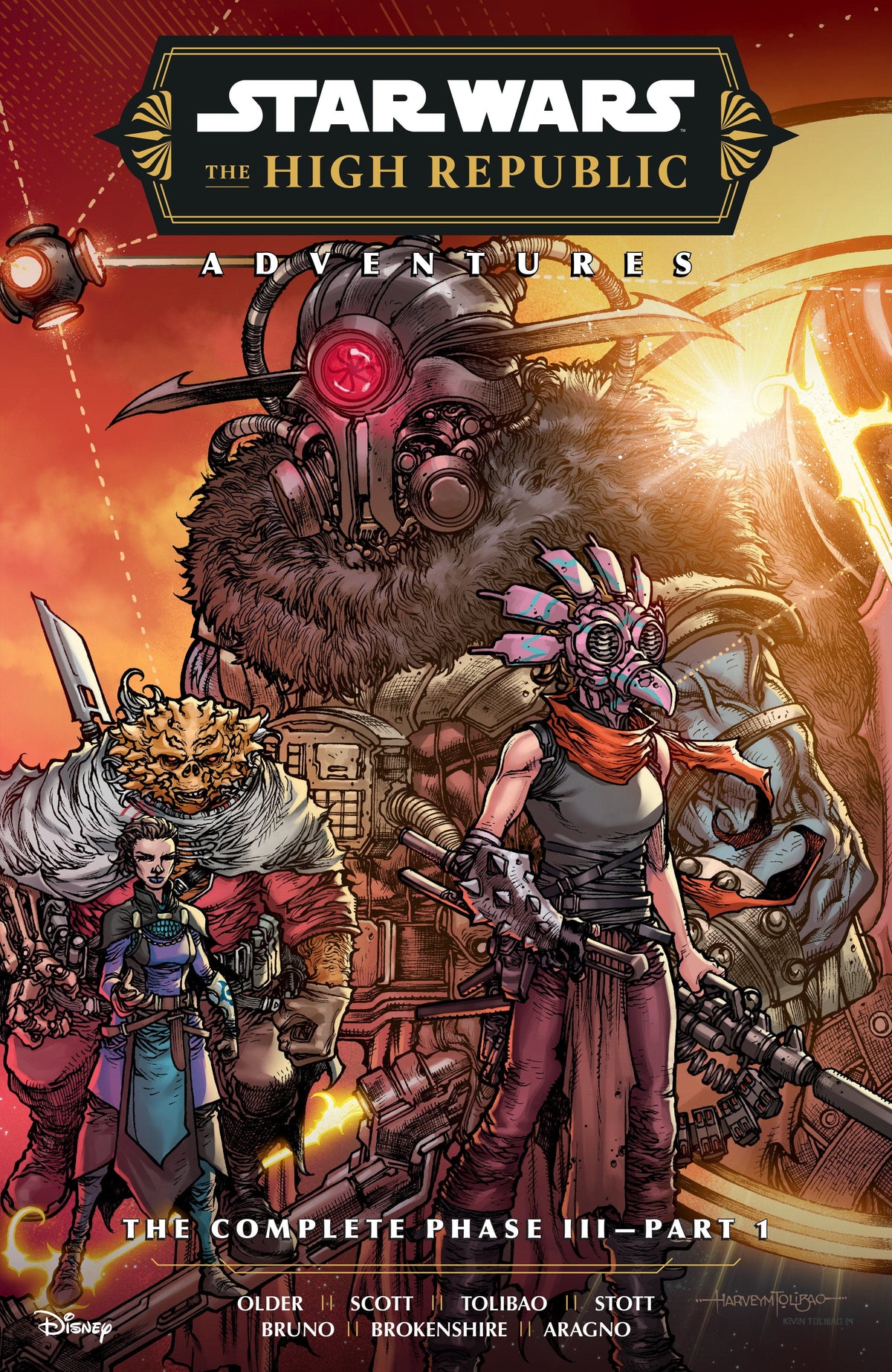 Dark Horse Comics Graphic Novel Star Wars: The High Republic Adventures--The Complete Phase III Part 1 9781506755366 PRH-9781506755366