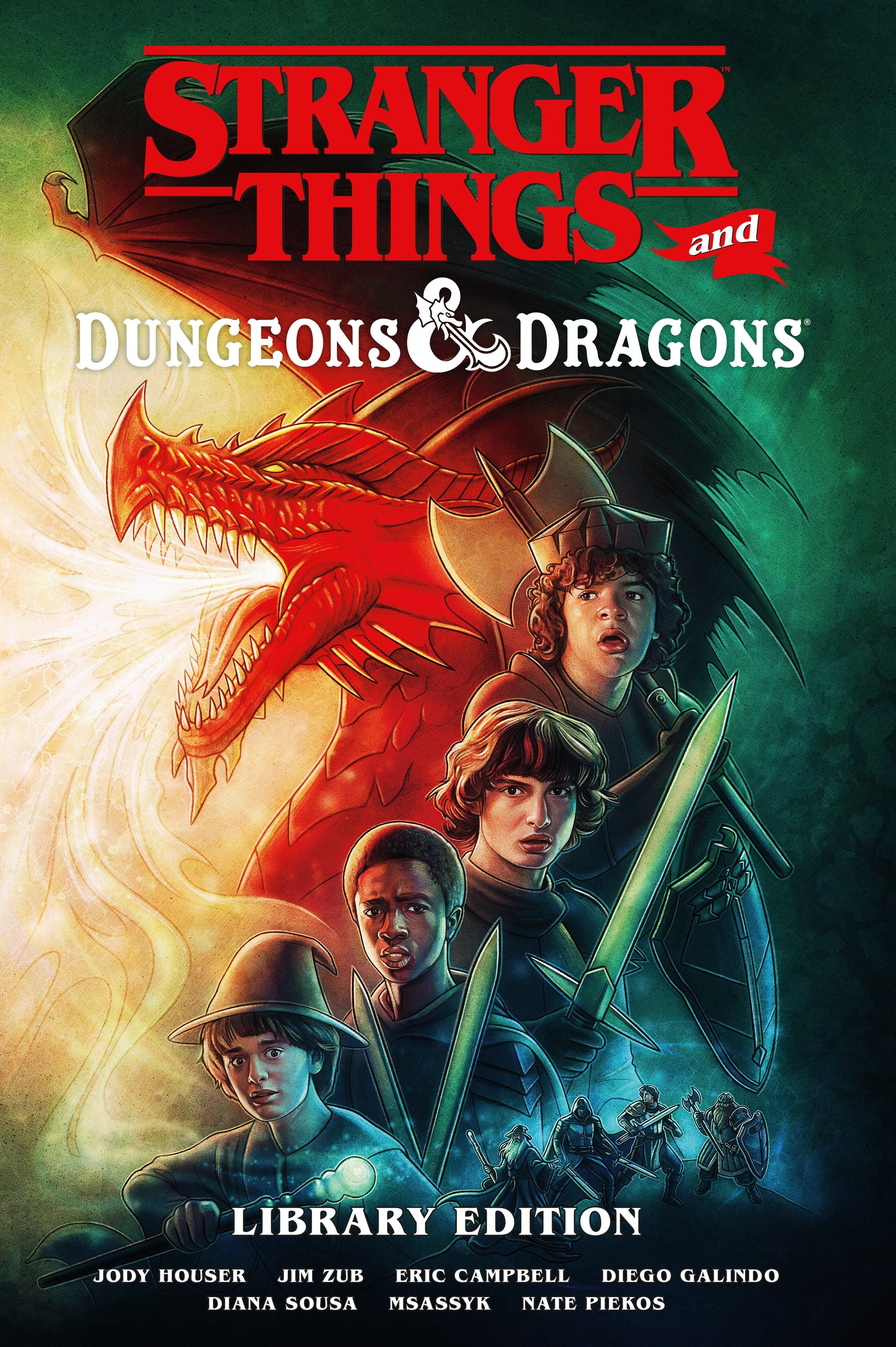 Dark Horse Comics Graphic Novel Stranger Things and Dungeons & Dragons Library Edition 9781506747347 PRH-9781506747347