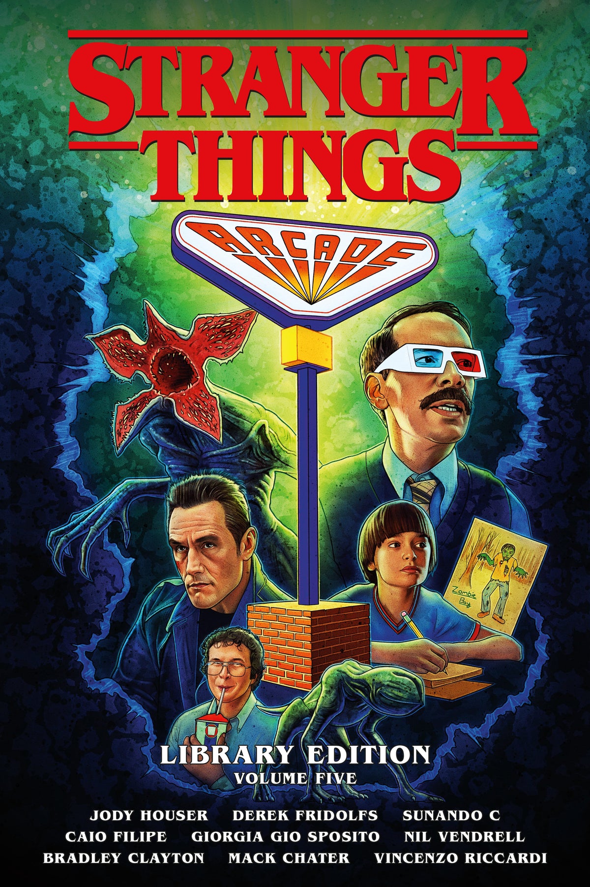 Dark Horse Comics Graphic Novel Stranger Things Library Edition Volume 5 (Graphic Novel) 9781506755670 PRH-9781506755670