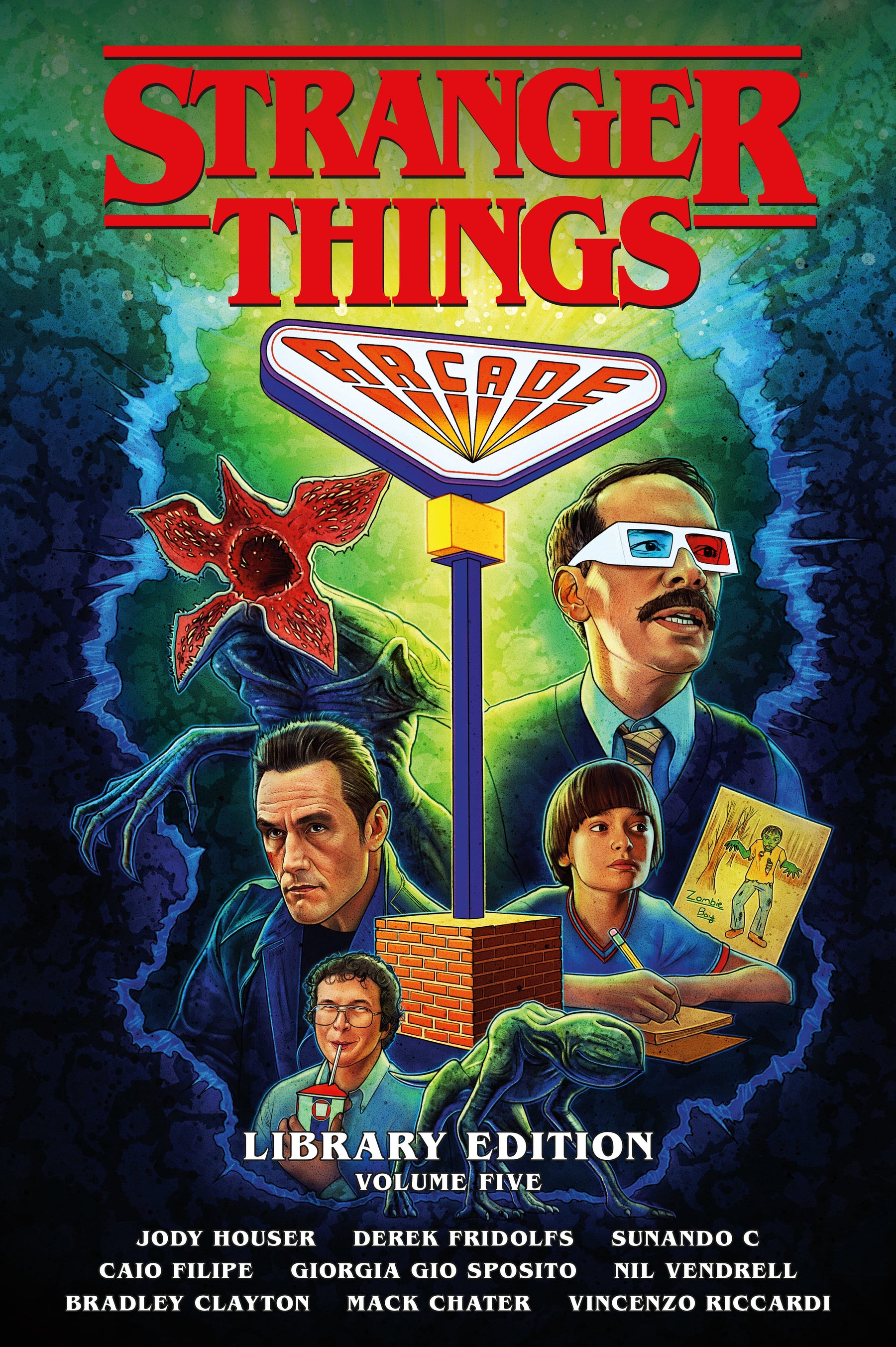 Dark Horse Comics Graphic Novel Stranger Things Library Edition Volume 5 (Graphic Novel) 9781506755670 PRH-9781506755670