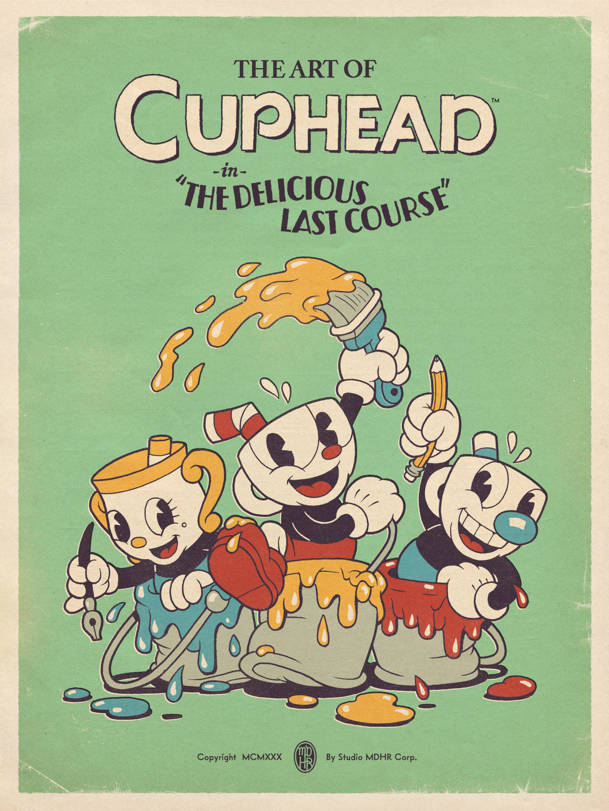 Dark Horse Comics Graphic Novel The Art of Cuphead: The Delicious Last Course HC 9781506734569 PRH-9781506734569