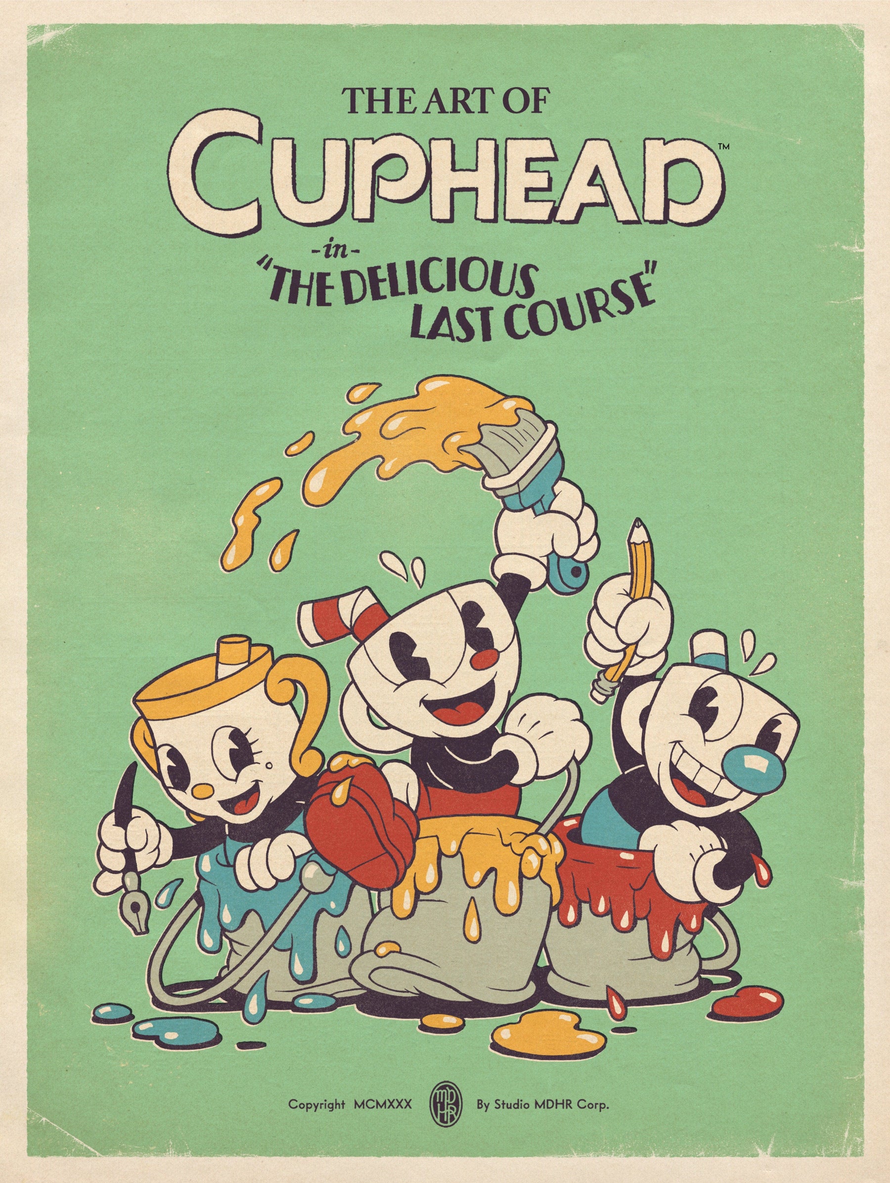 Dark Horse Comics Graphic Novel The Art of Cuphead: The Delicious Last Course HC 9781506734569 PRH-9781506734569