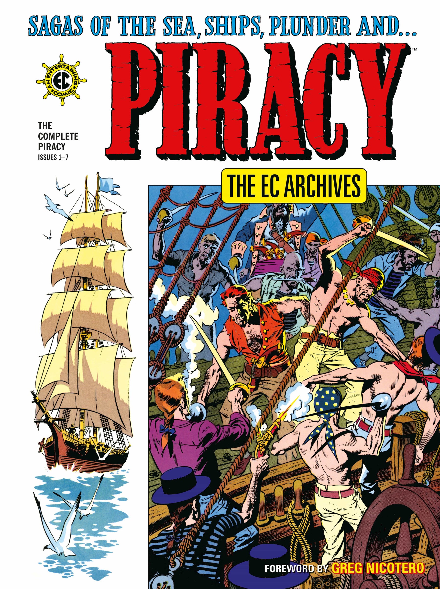 Dark Horse Comics Graphic Novel The EC Archives: The Complete Piracy 9781506754161 PRH-9781506754161